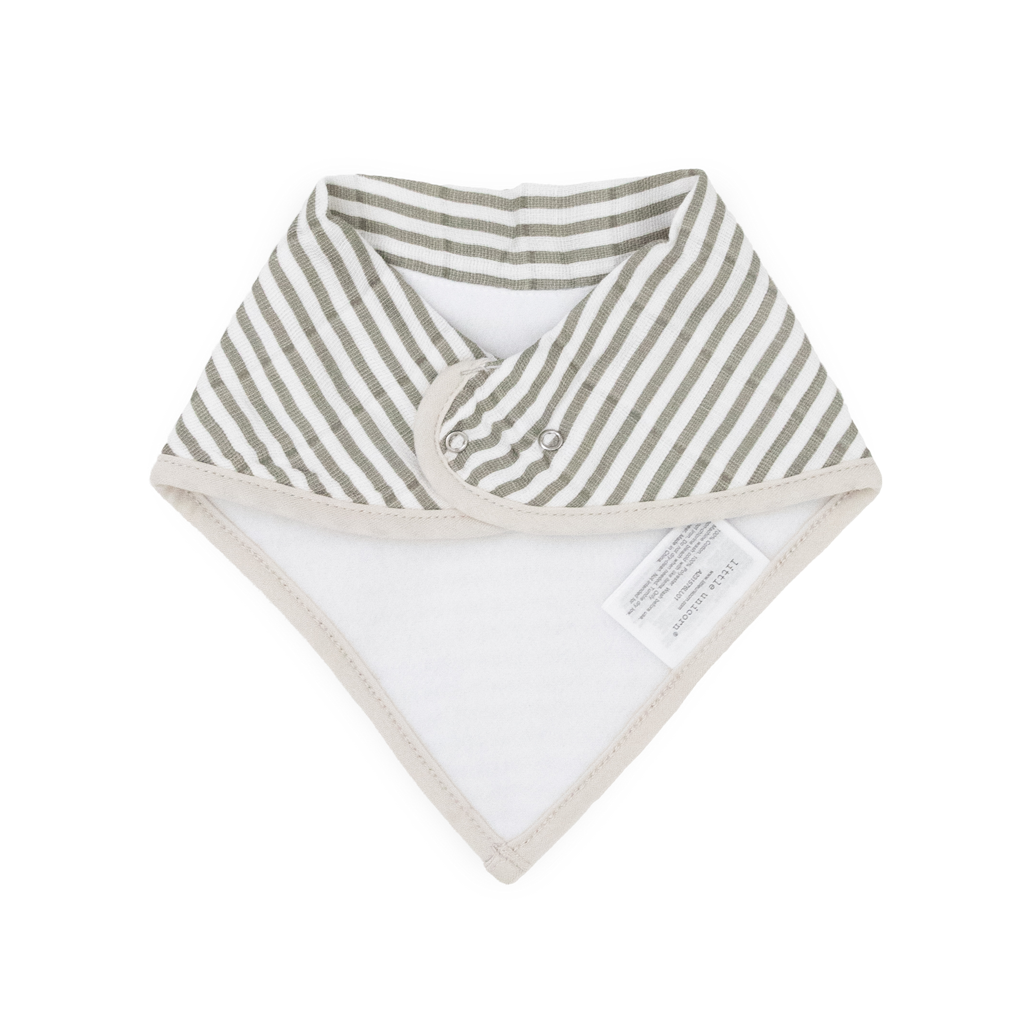 Cotton Muslin + Fleece Bandana Bib 4 Pack - Wallflower