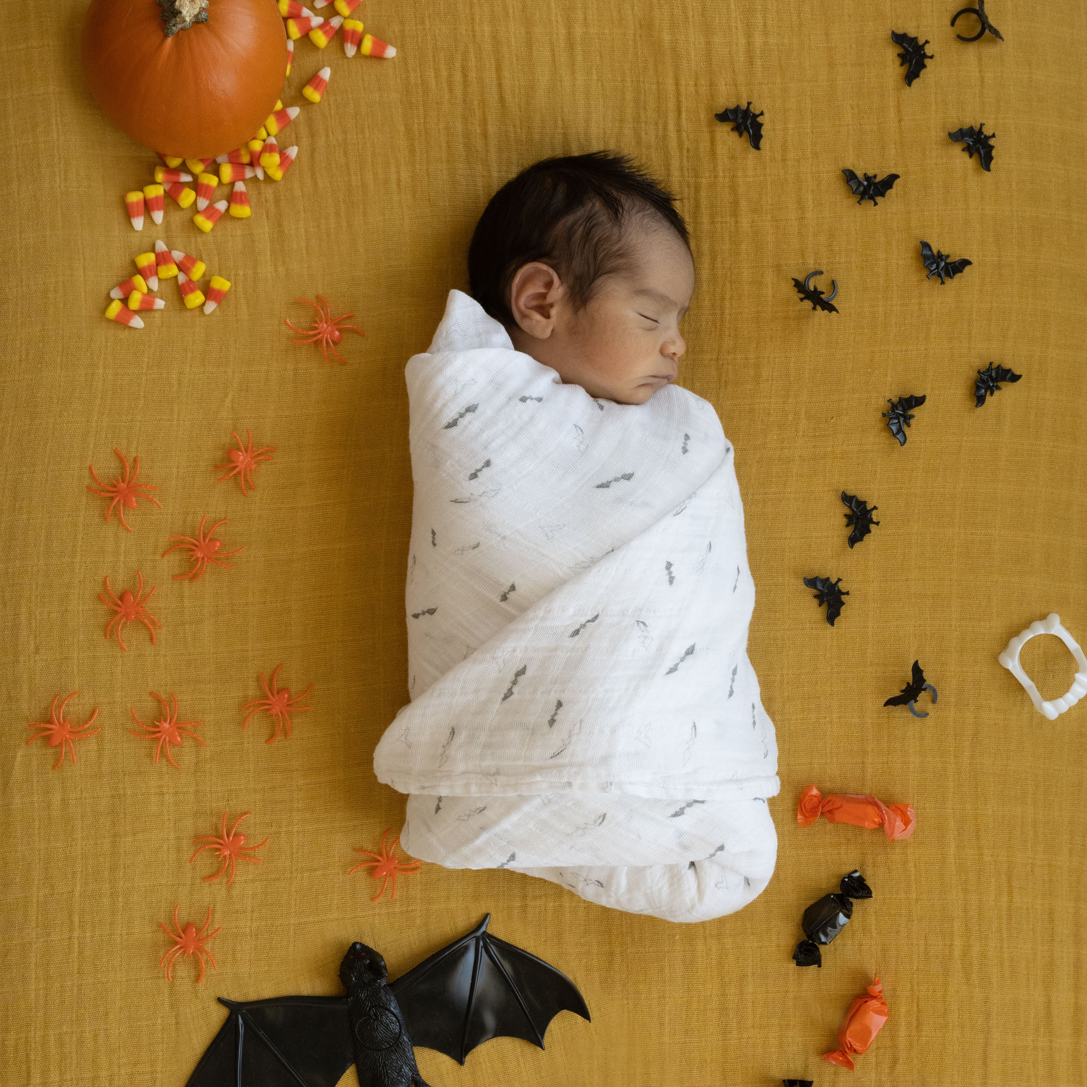 Halloween muslin 2024 blanket