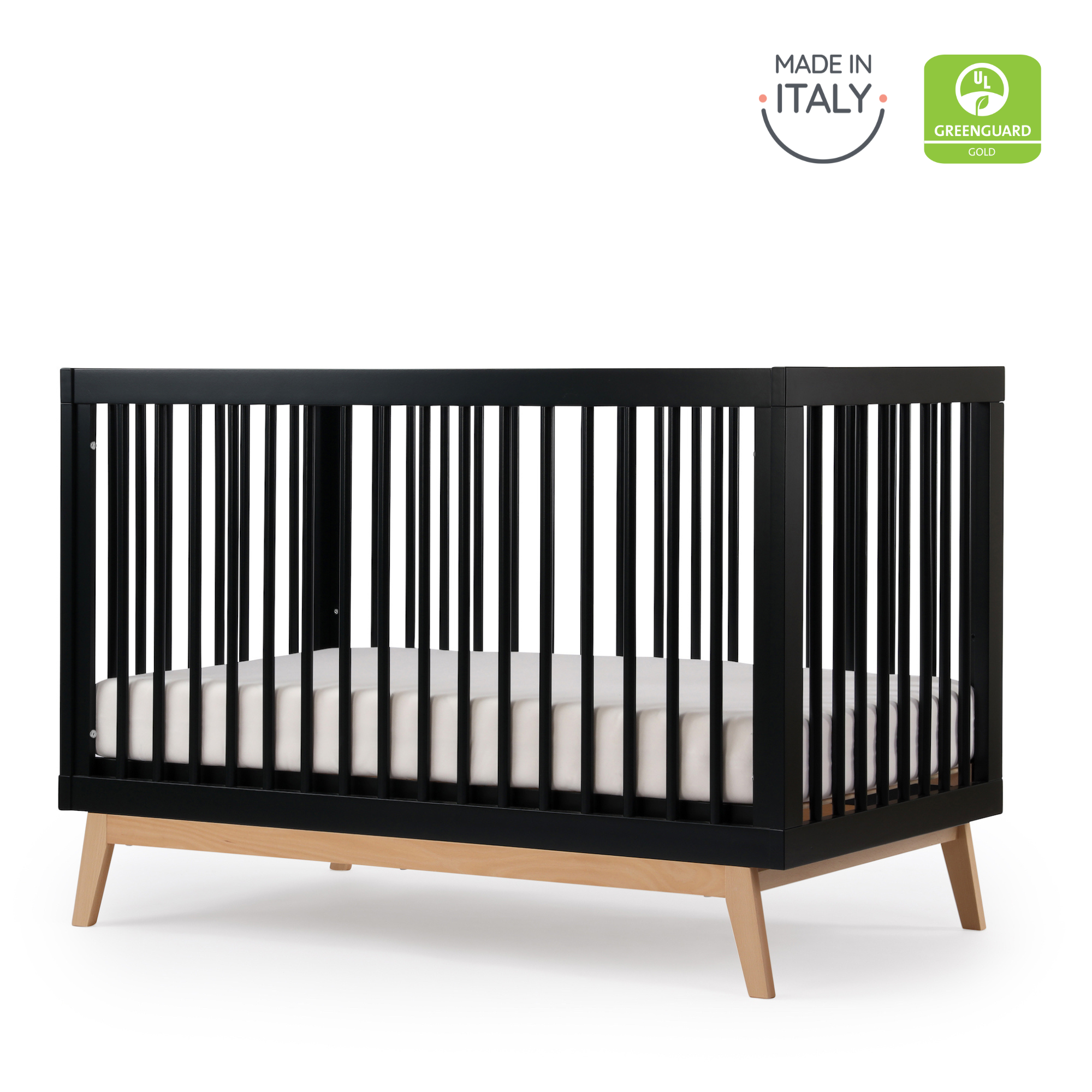 dadada Baby Soho 3-in-1 Convertible Crib