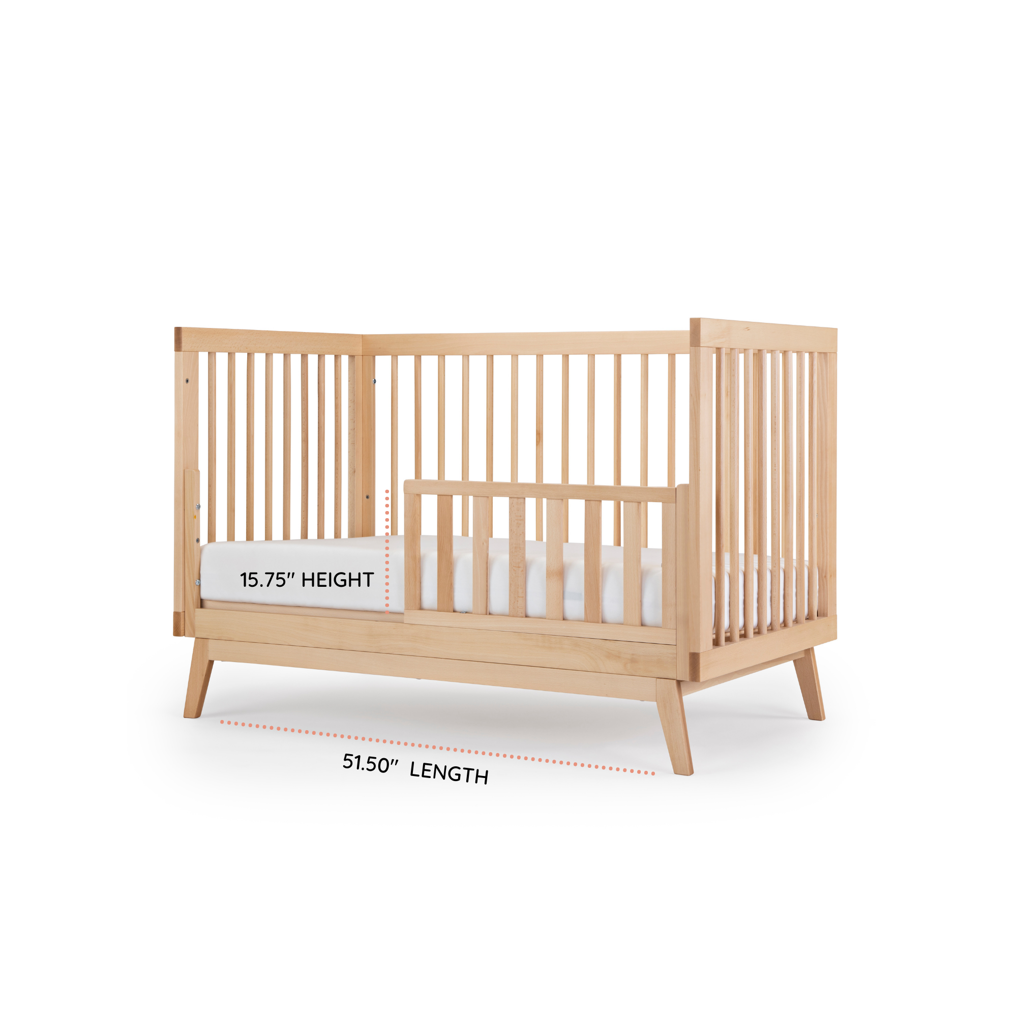 dadada Baby Soho 3-in-1 Convertible Crib