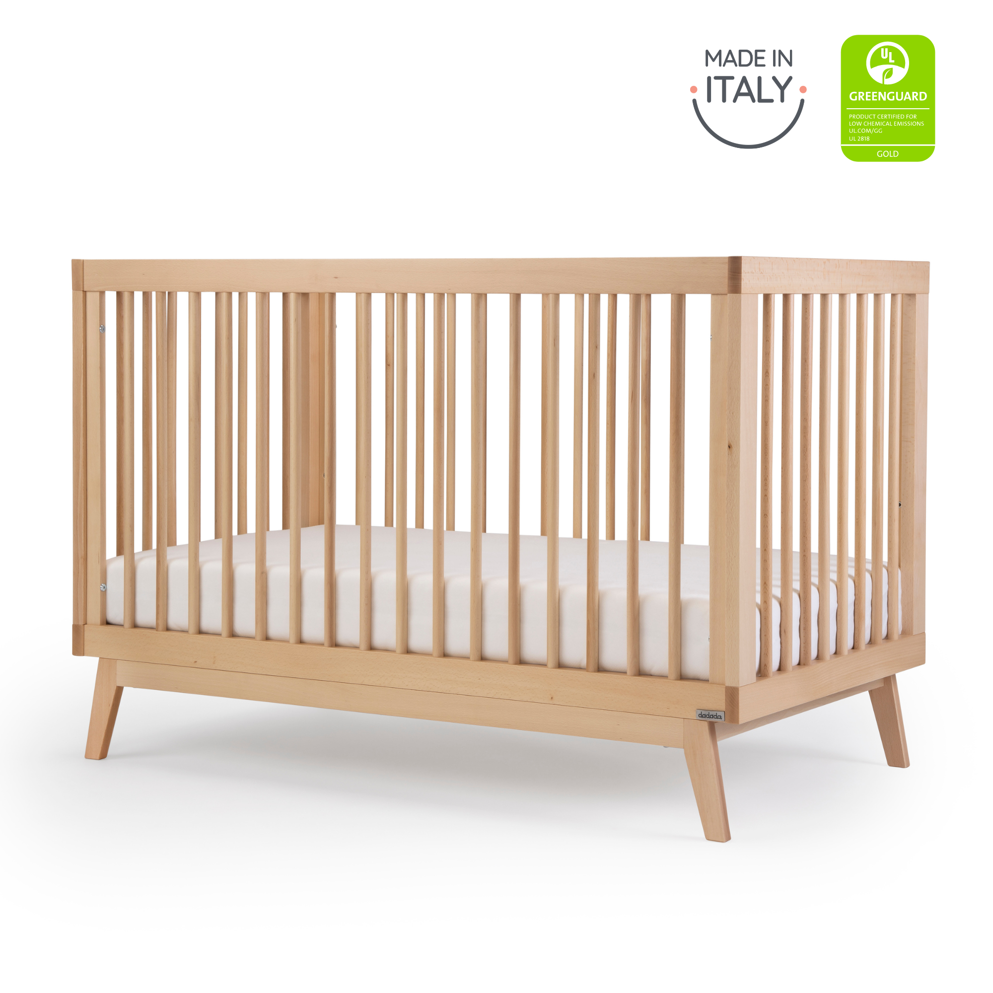 dadada Baby Soho 3-in-1 Convertible Crib