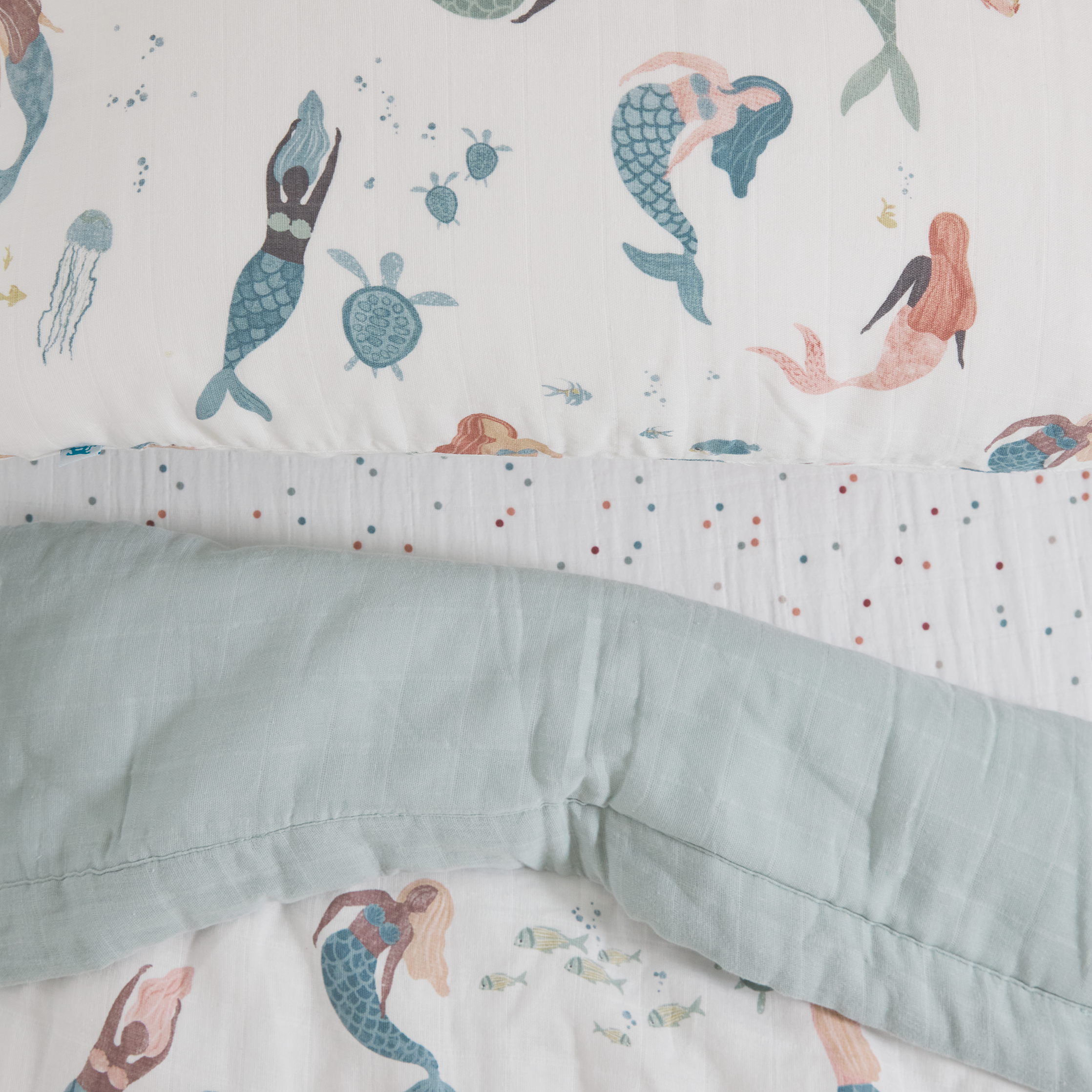 Mermaid unicorn bedding hot sale