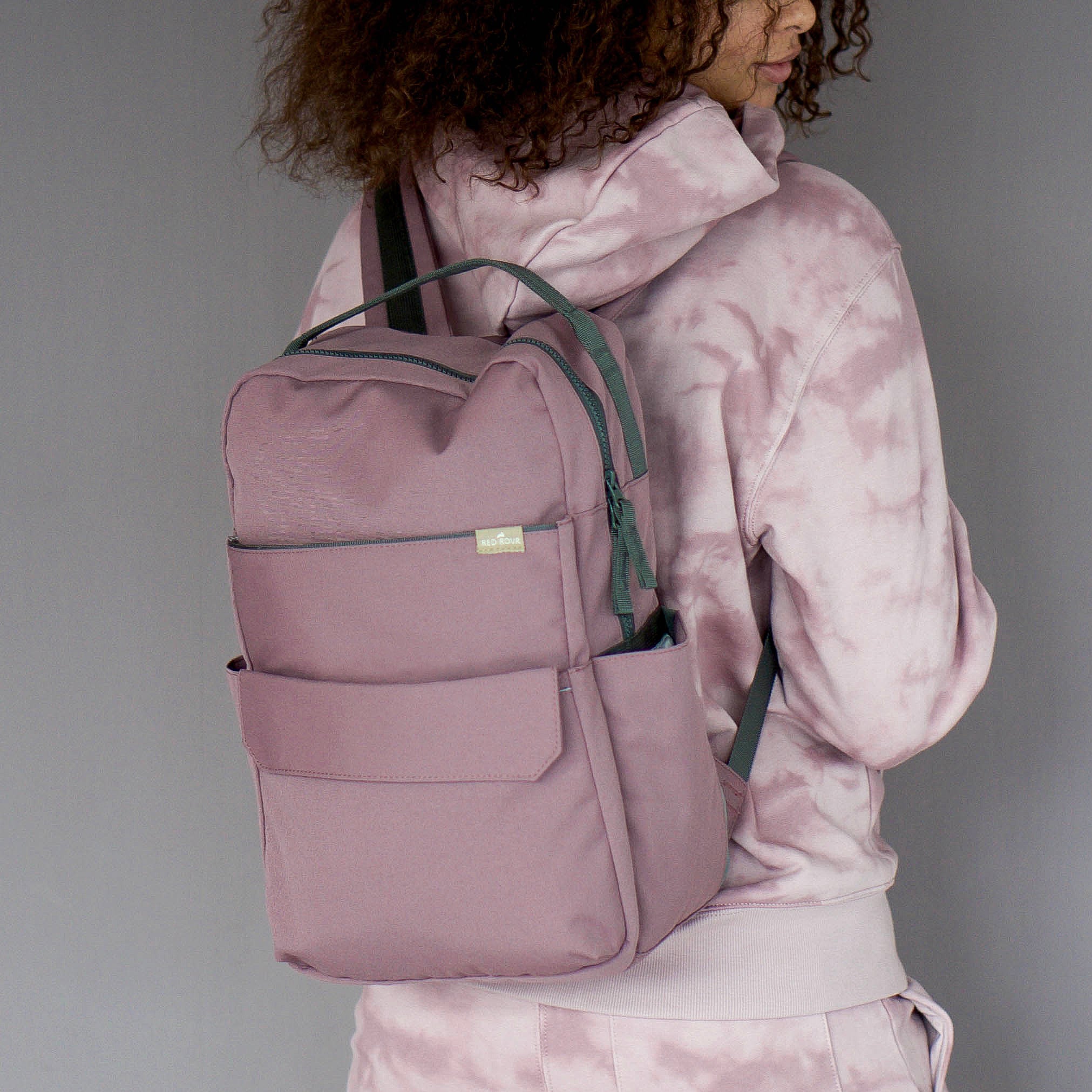 Red Rovr® Roo Backpack - Mauve