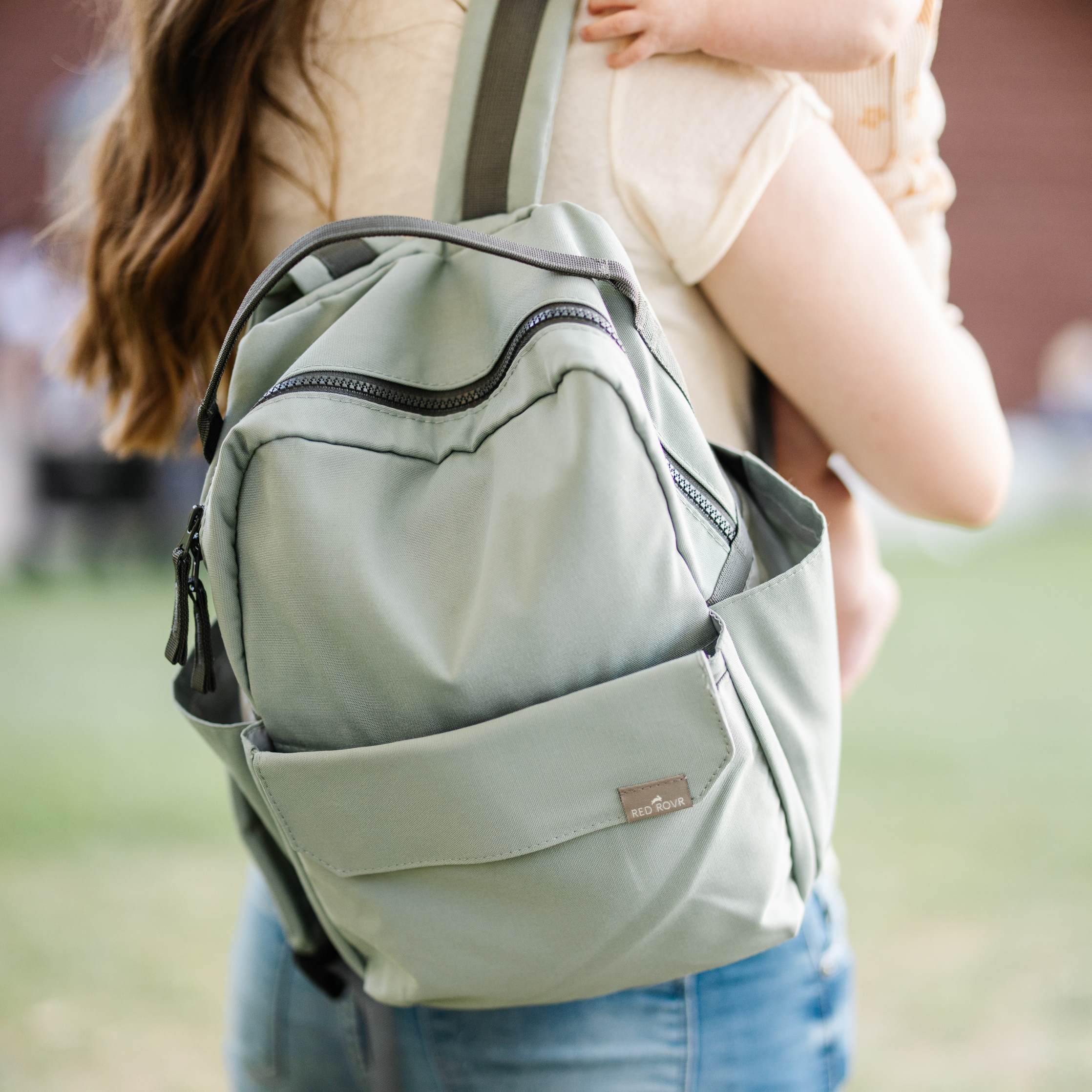 Red Rovr® Mini Roo Backpack - Sage