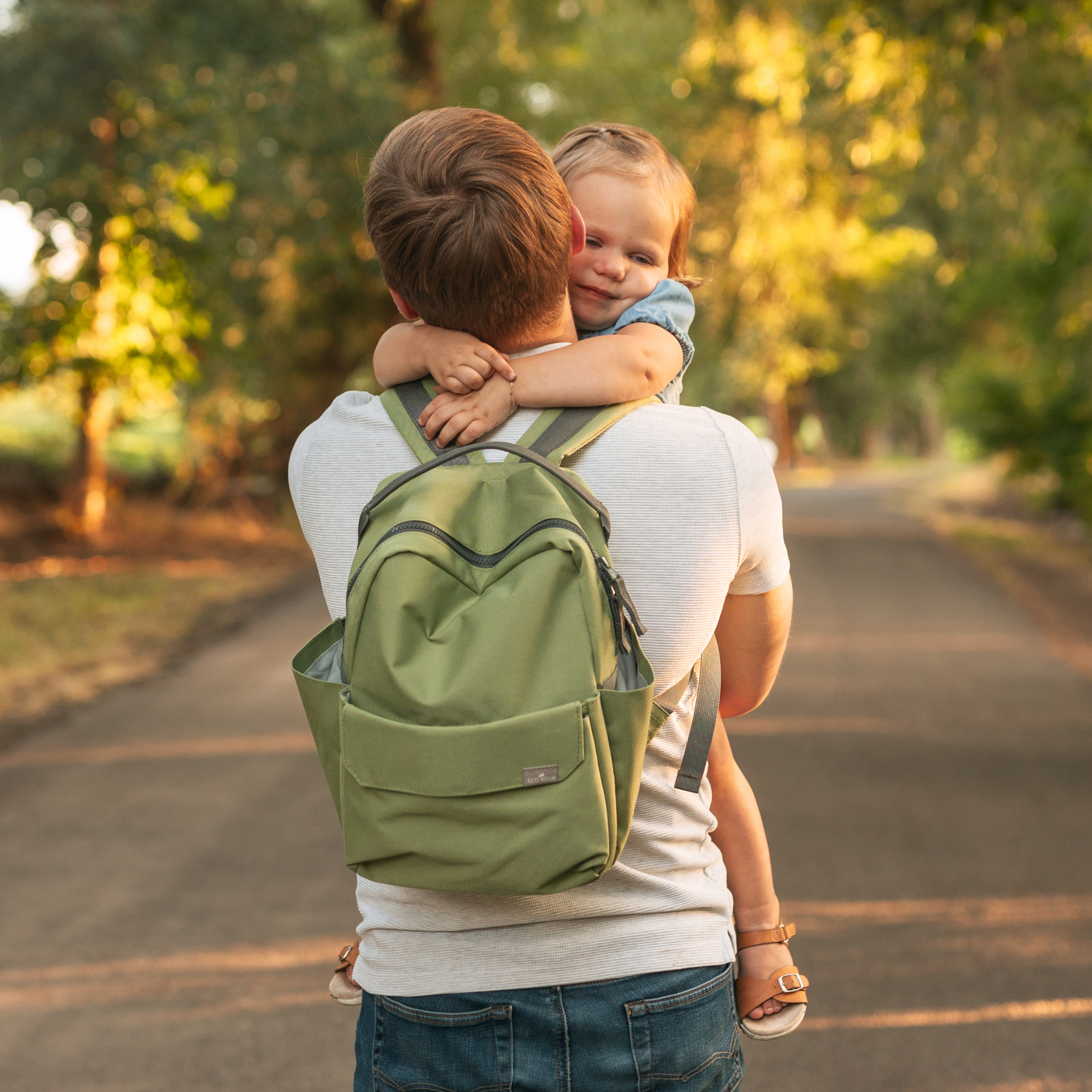 Red Rovr Mini Roo Backpack - Moss