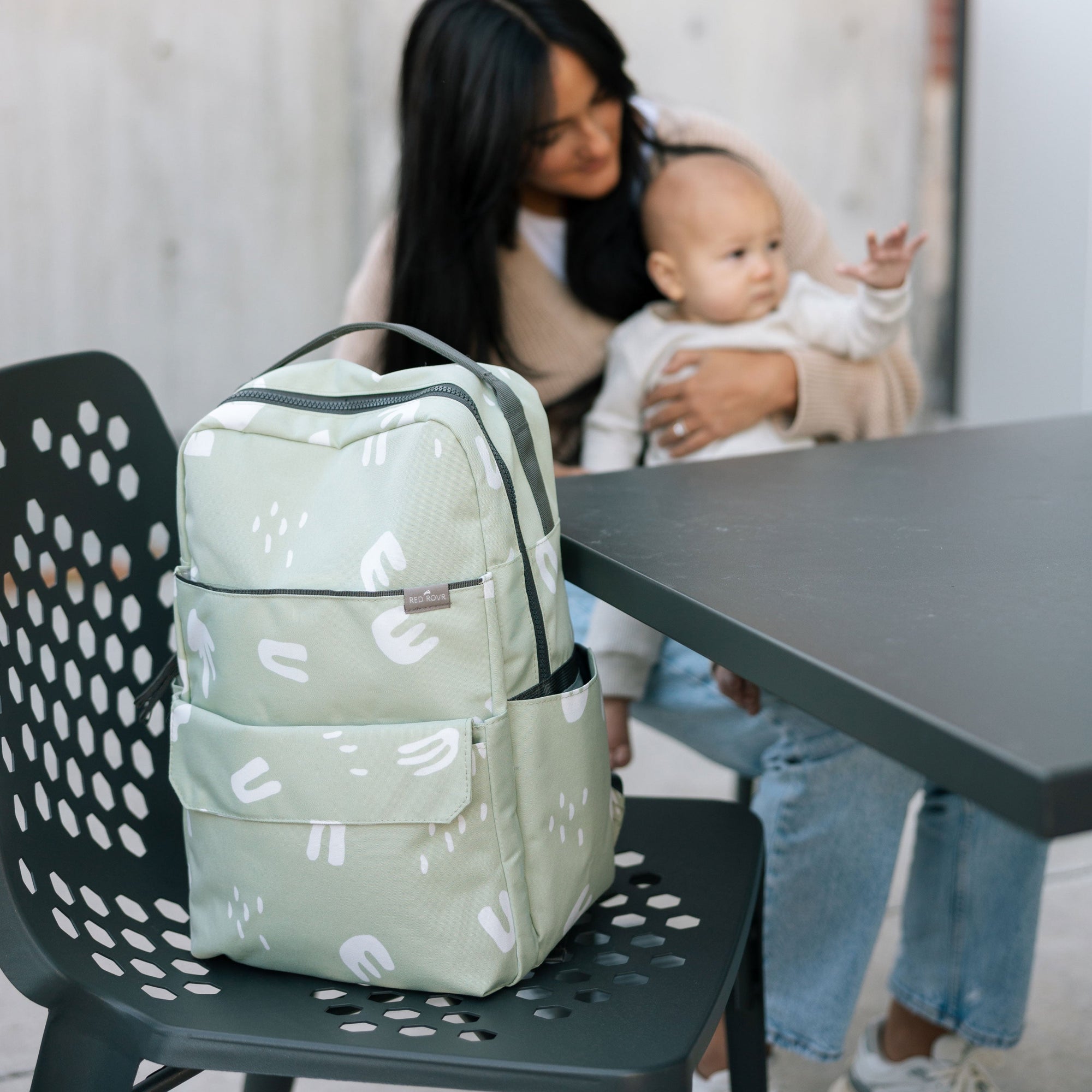 Red Rovr® Roo Backpack - Pear Doodle