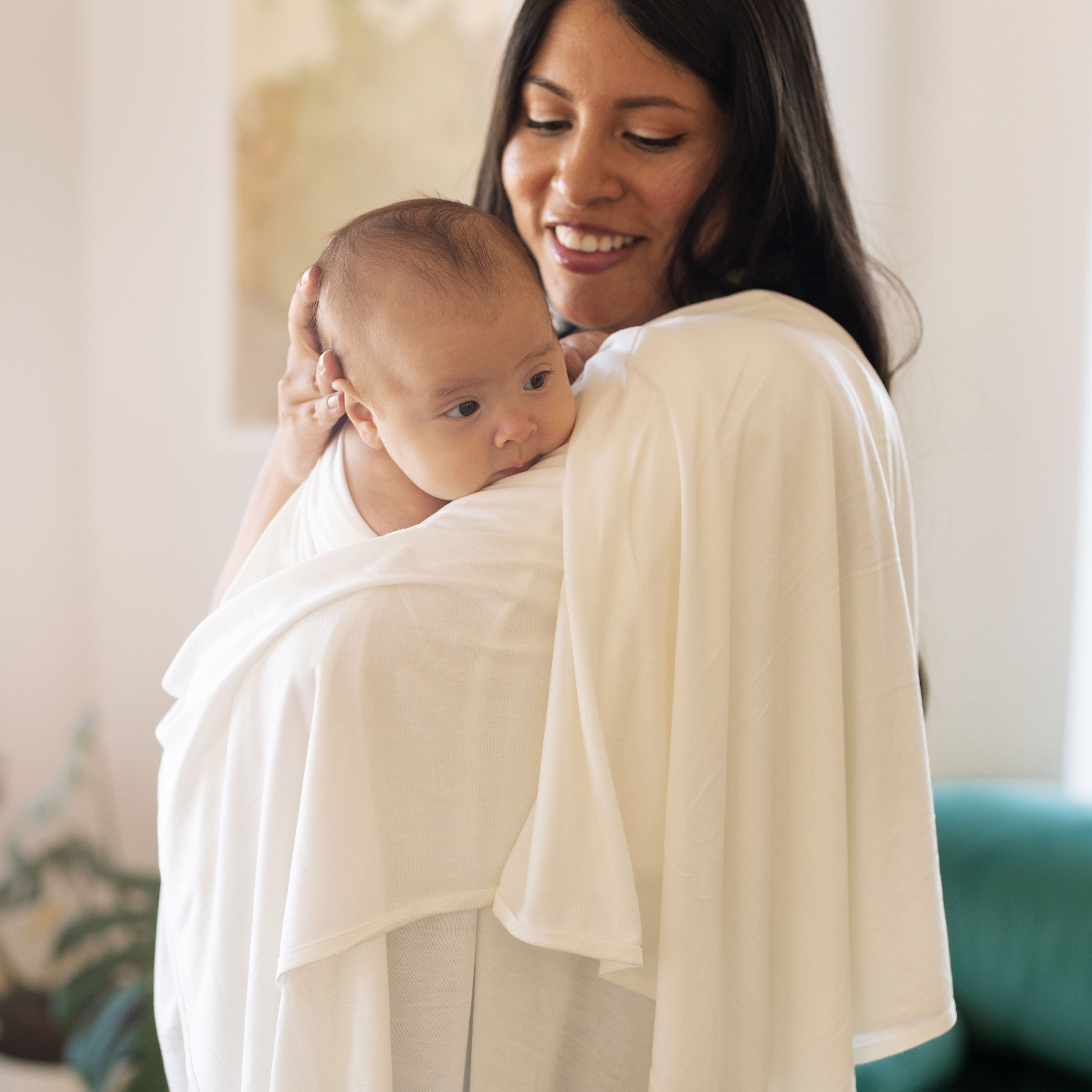 White hotsell swaddle wrap