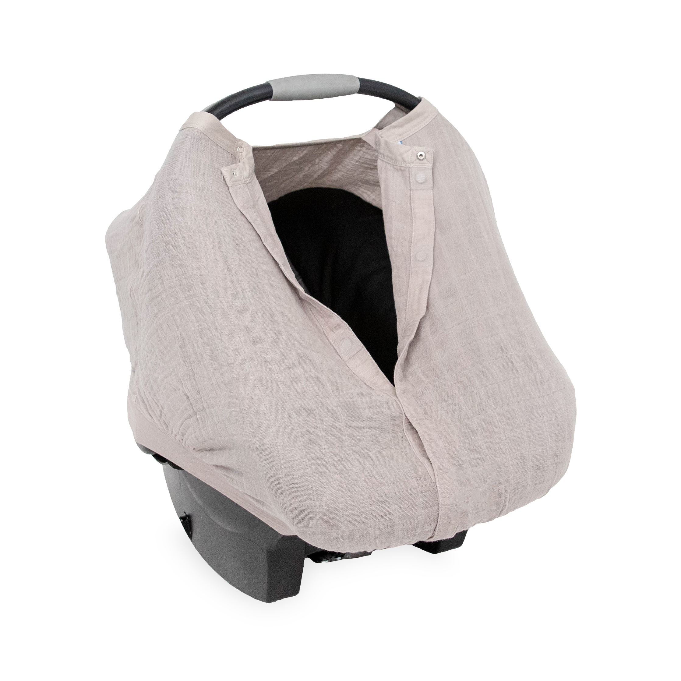 Cotton Muslin Car Seat Canopy - Porpoise