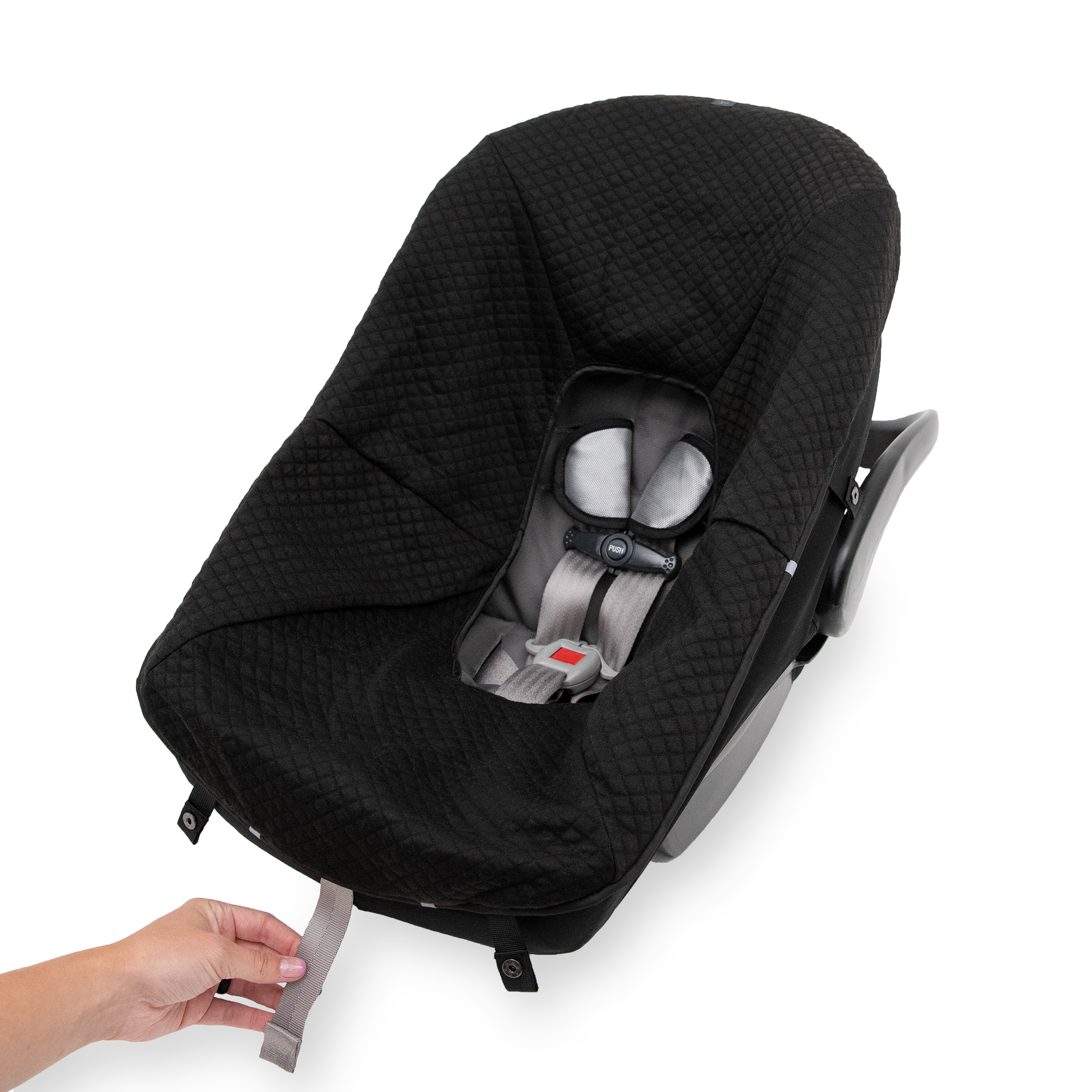 Infant Car Seat Footmuff Mauve