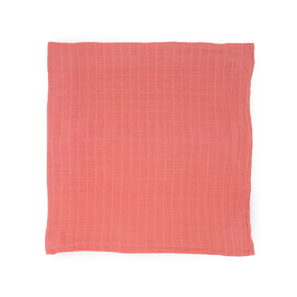 Cotton Muslin Swaddle Baby Blanket Set Rose Petal Set Little