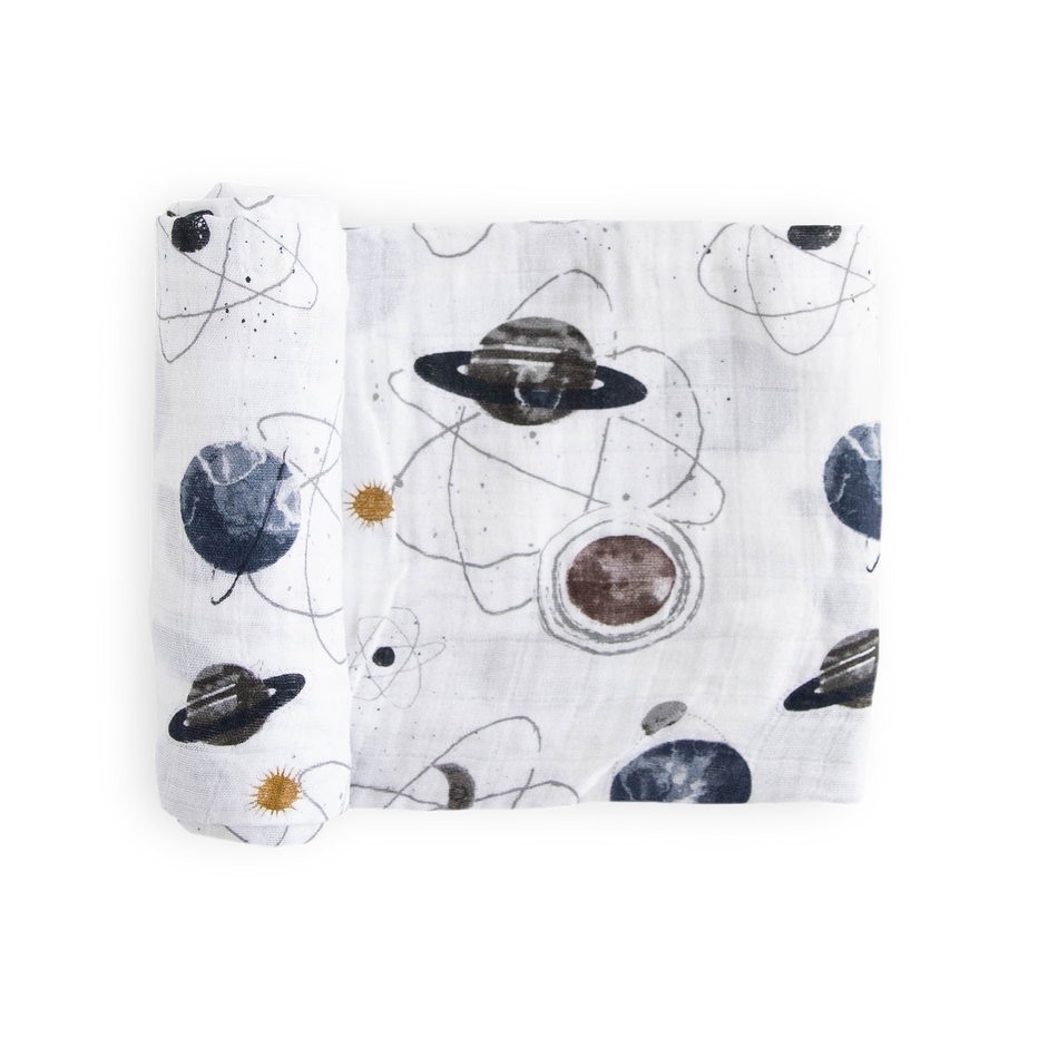 Cotton Muslin Swaddle Baby Blanket Little Unicorn USA