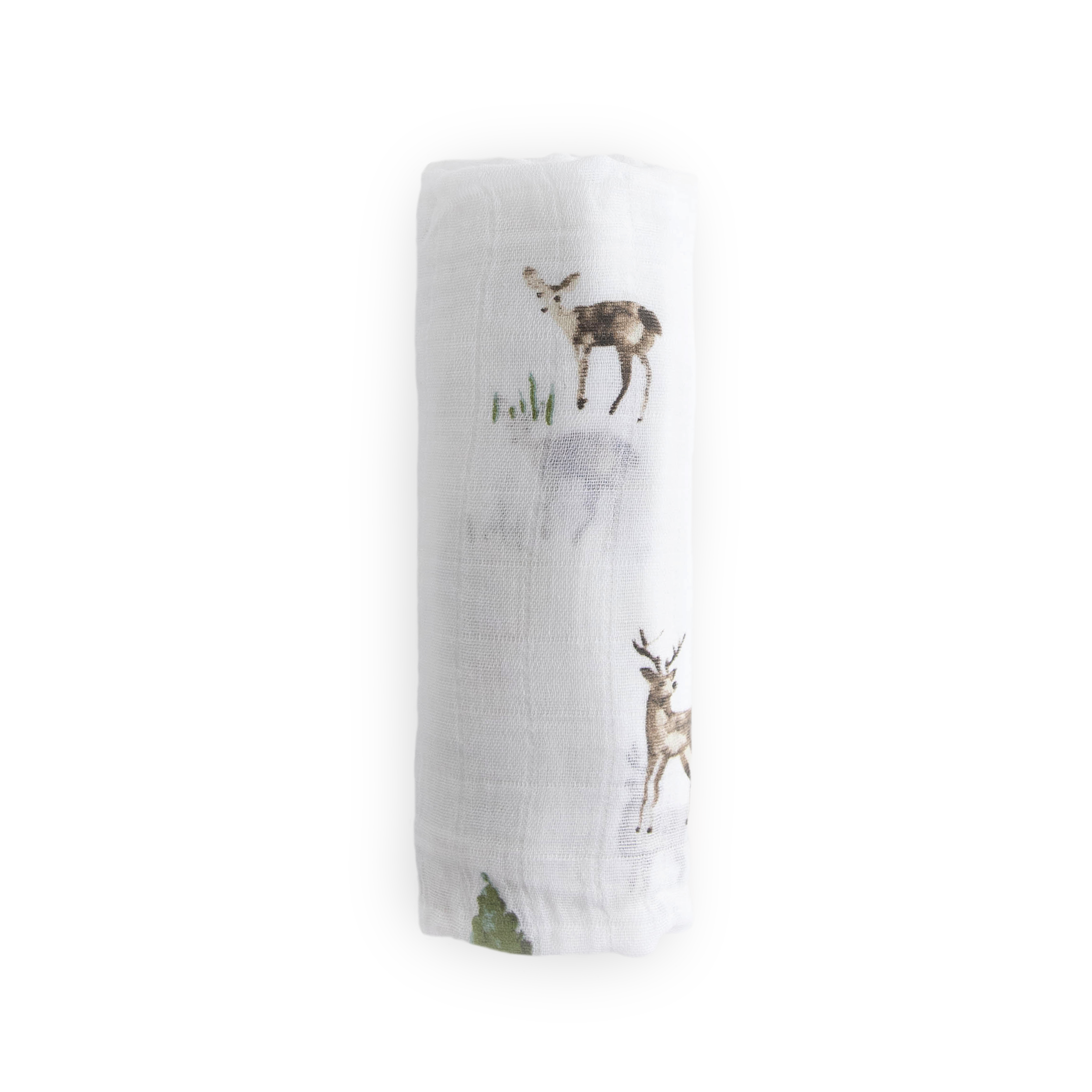 Cotton Muslin Swaddle Blanket - Oh Deer!