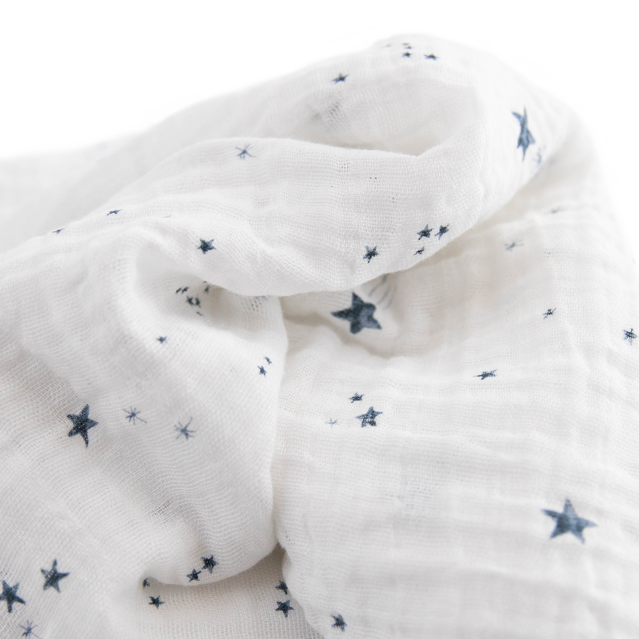 Cotton Muslin Swaddle Blanket - Shooting Stars