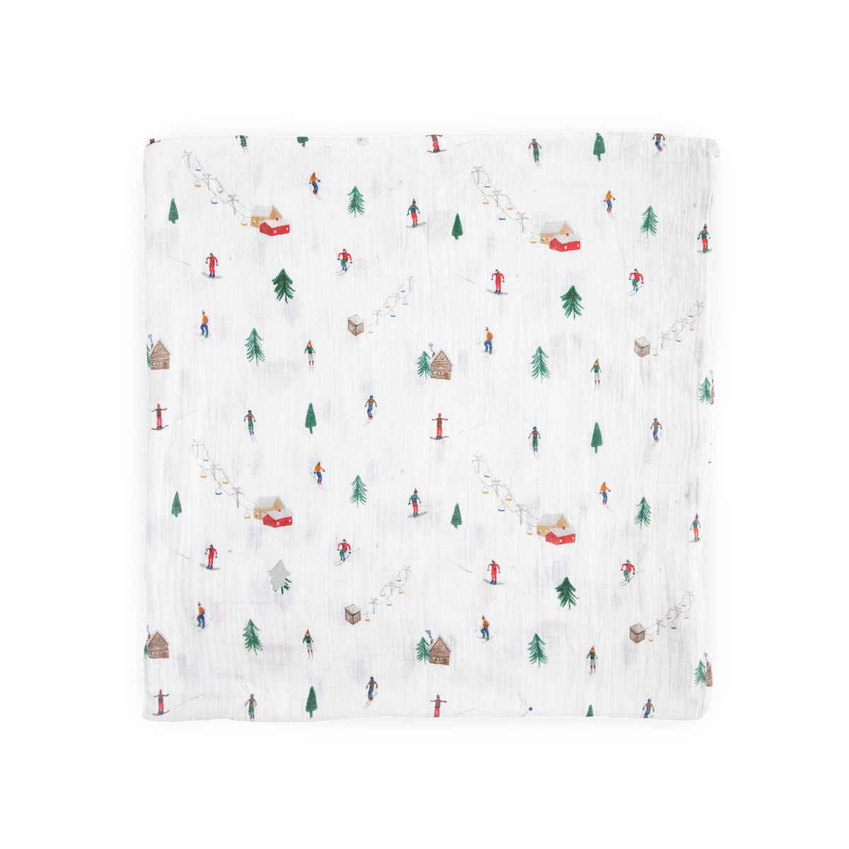 Cotton Muslin Swaddle Blanket Powder Party Little Unicorn USA