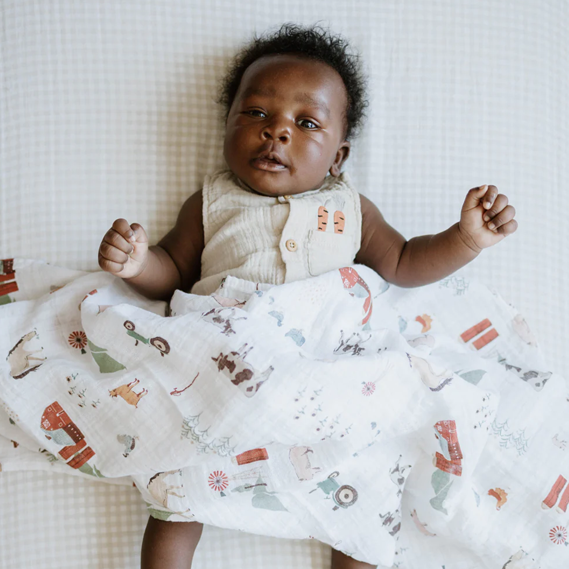 Baby girl muslin swaddle blankets 2025