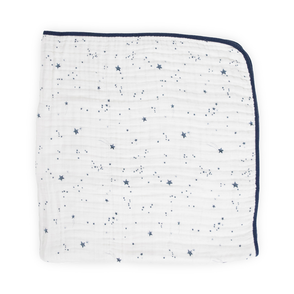 Original Cotton Muslin Quilt Shooting Stars Little Unicorn USA