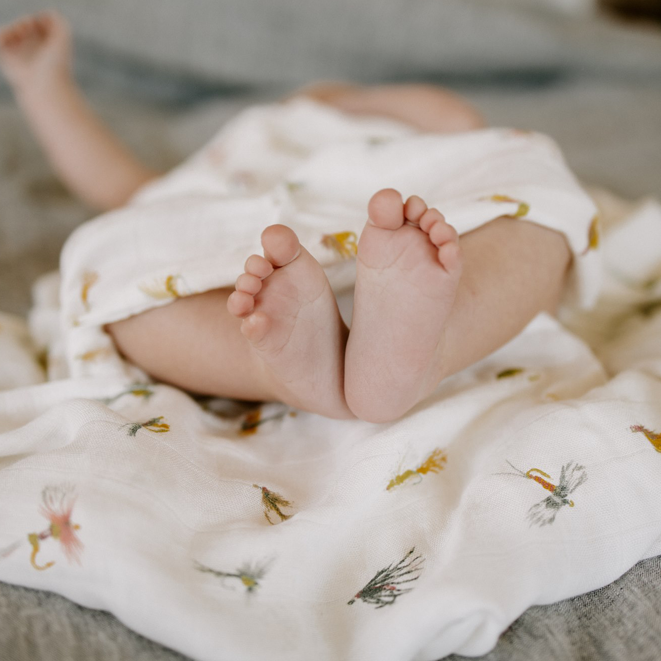 Little unicorn deals gone fishing swaddle