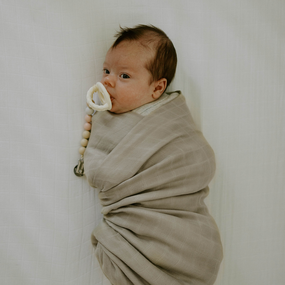 Deluxe Muslin Swaddle Blanket 2 Pack - Caramel – Little Unicorn USA