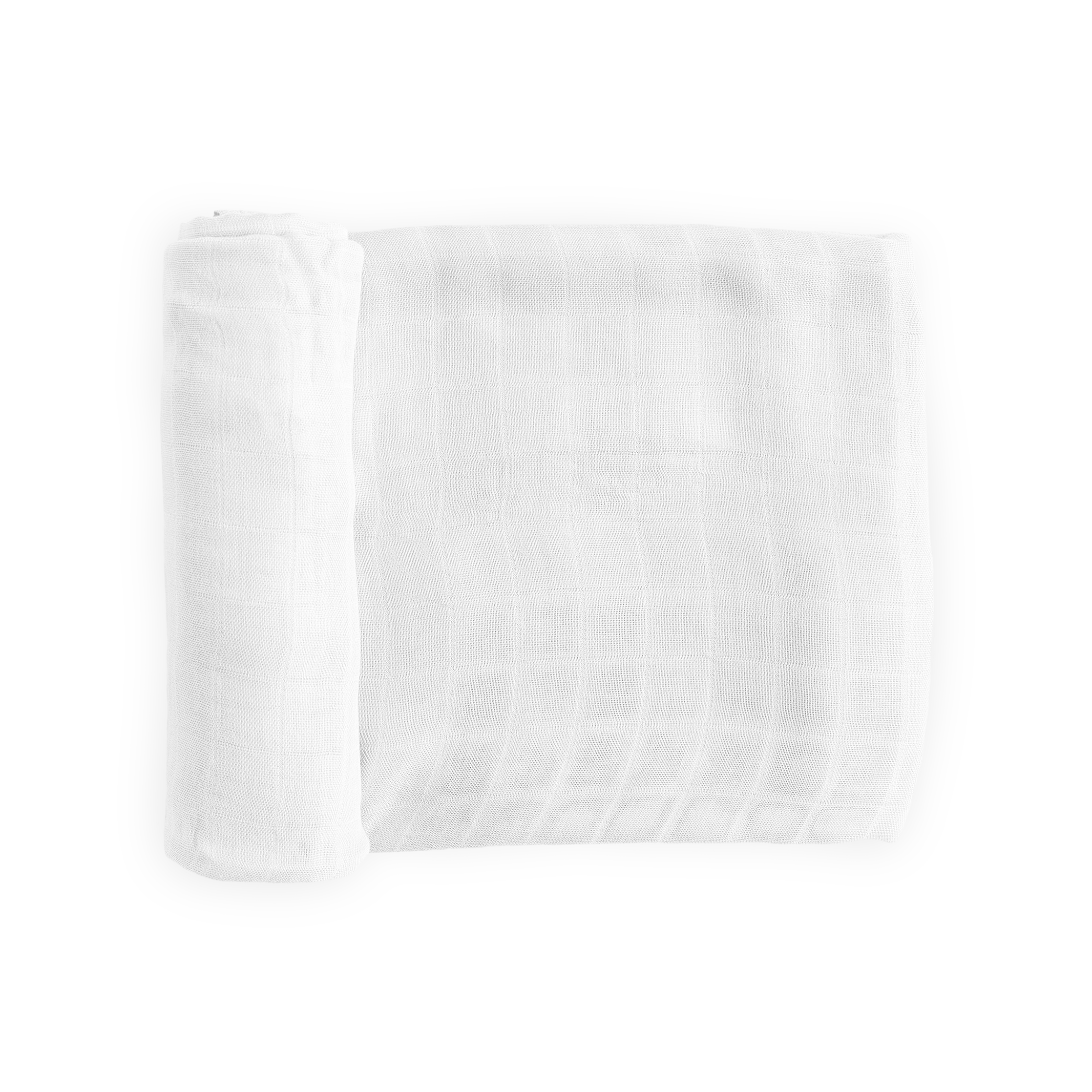 Deluxe Muslin Swaddle Blanket - Plain White