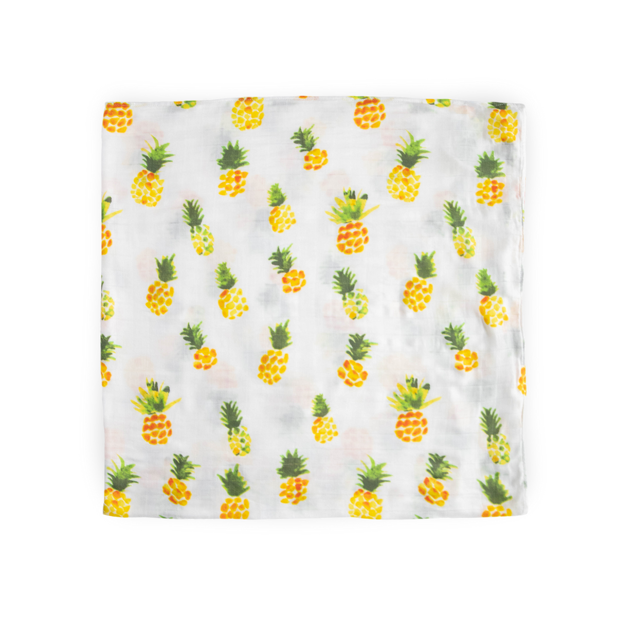 Deluxe Muslin Rayon From Bamboo Swaddle Baby Blanket - Pineapple ...
