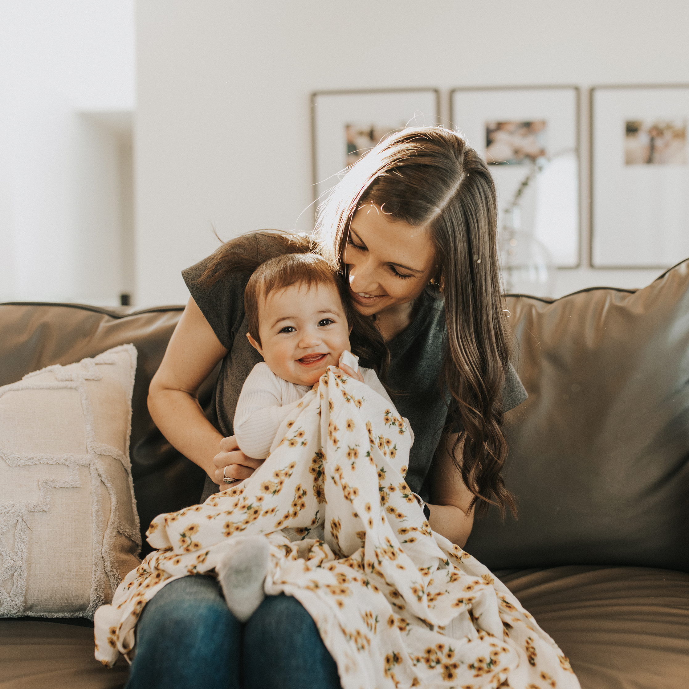 Sunflower 2024 newborn swaddle