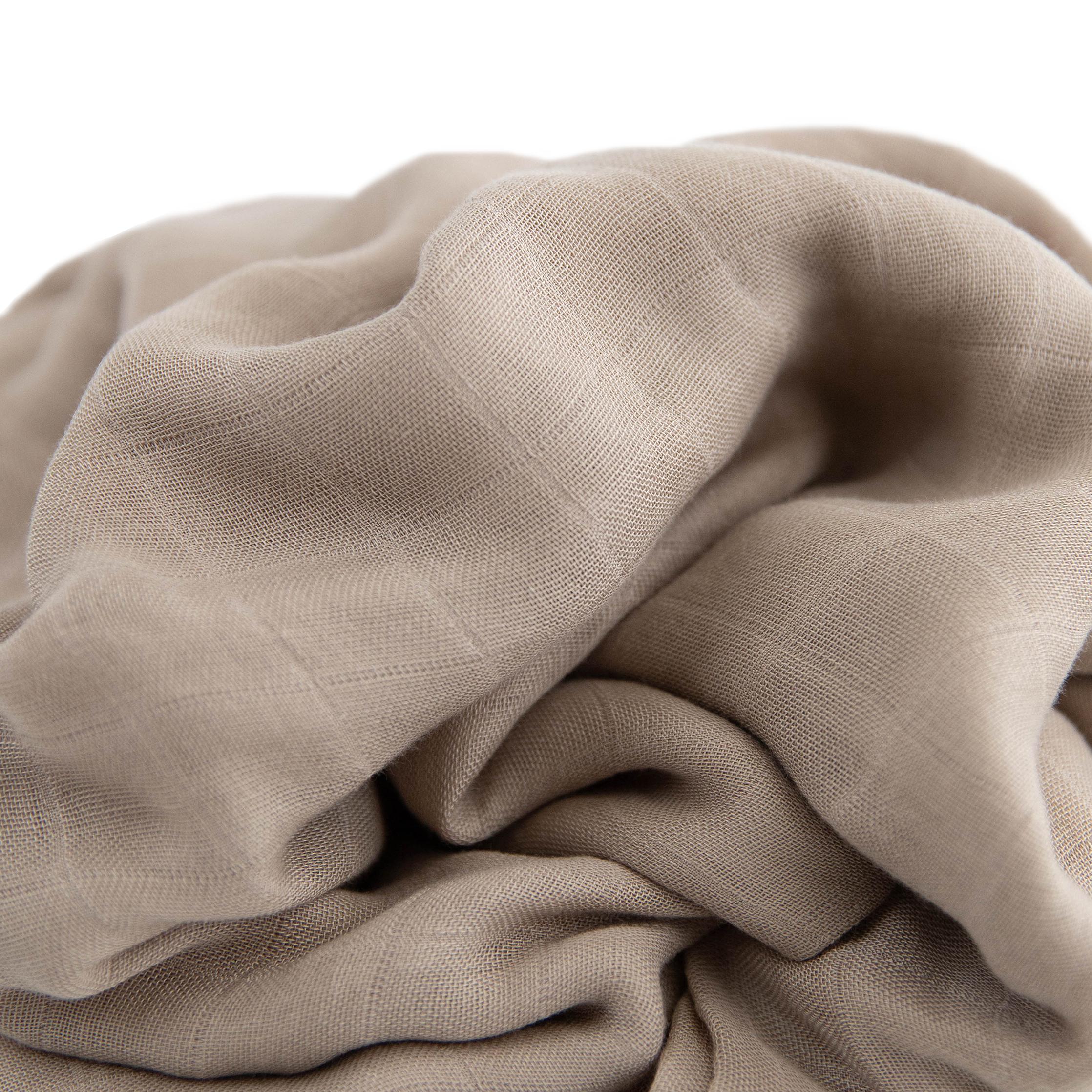 Deluxe Muslin Swaddle Blanket - Oatmeal