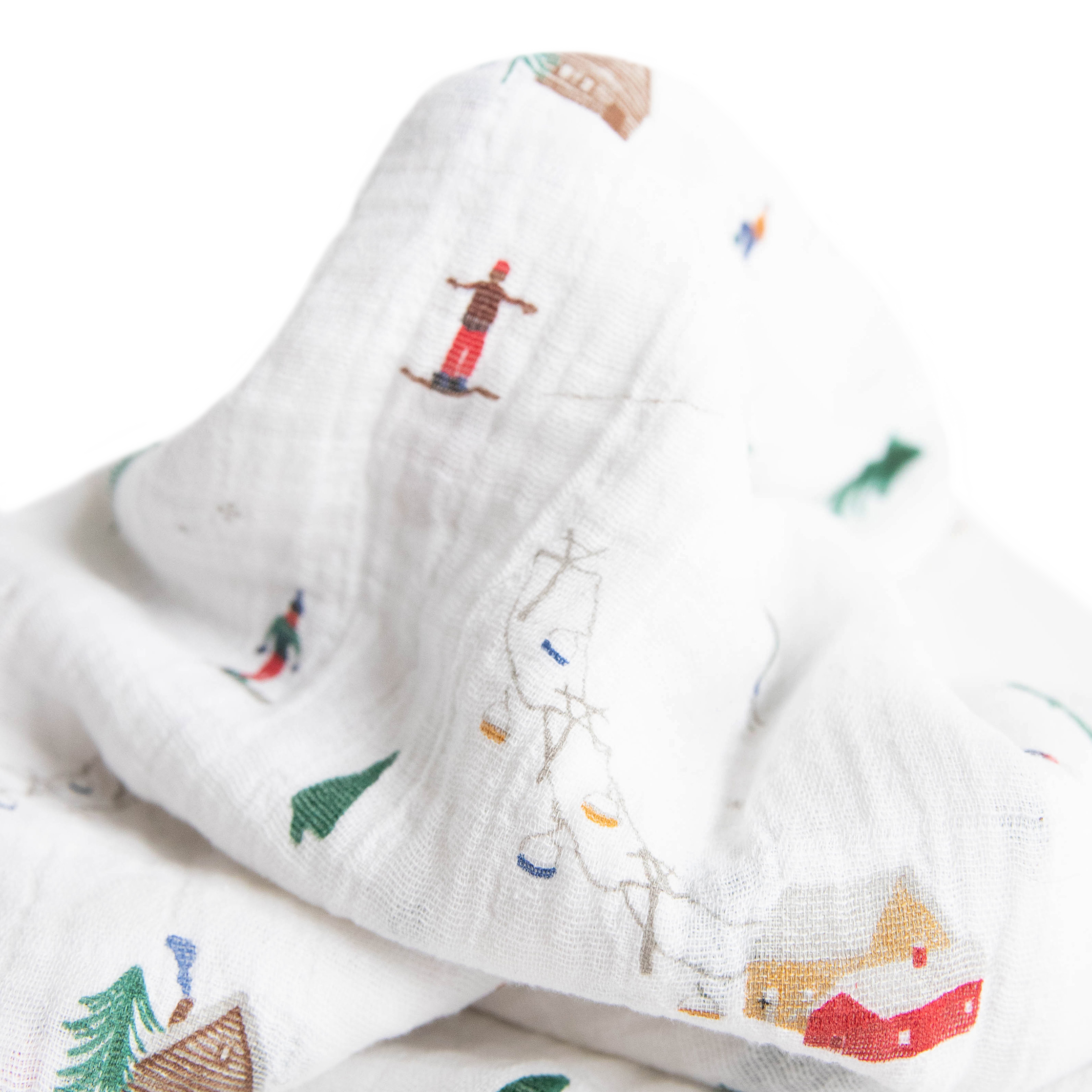 Cotton Muslin Swaddle 2 Pack - Powder Party