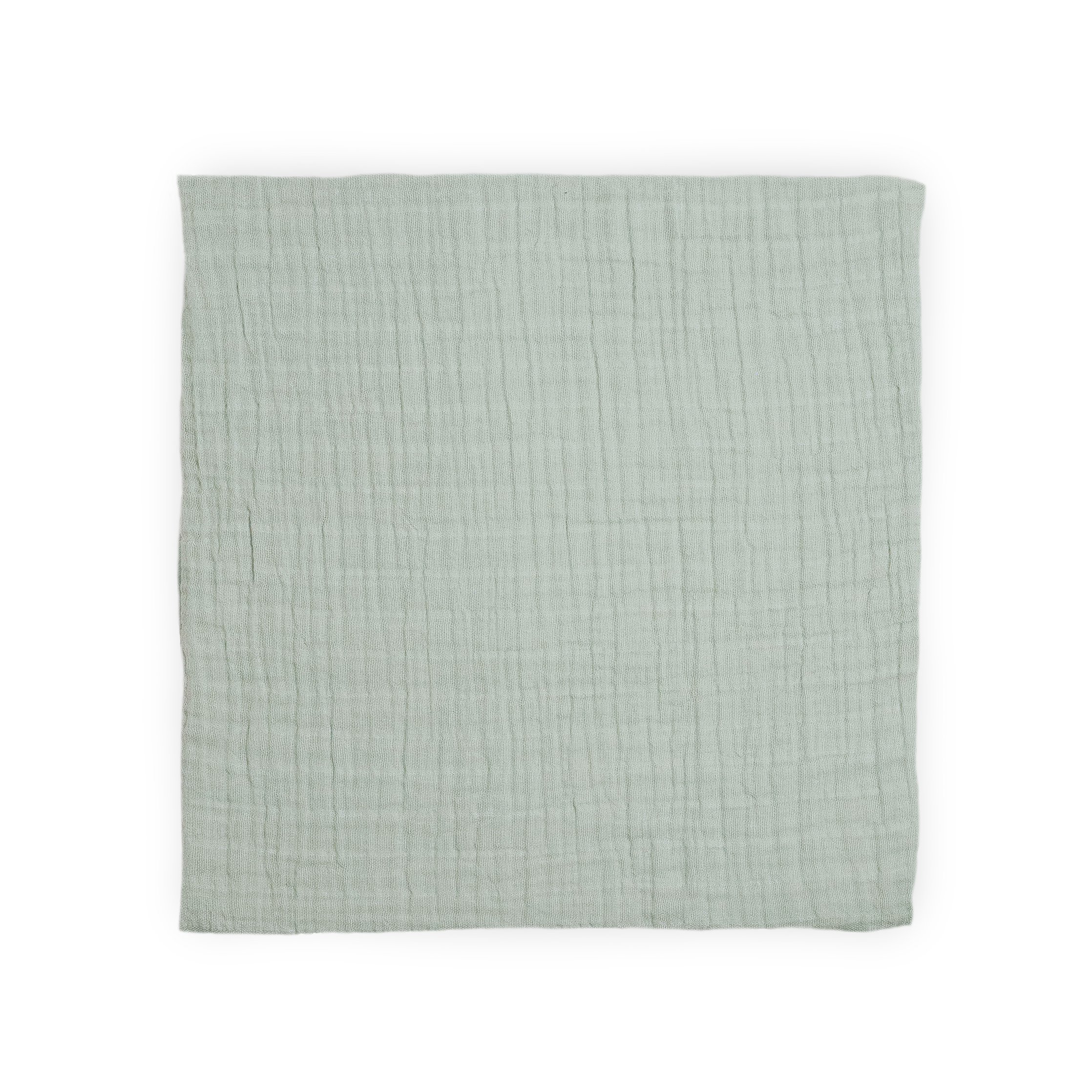 Organic Cotton Muslin Swaddle Blanket - White Sage