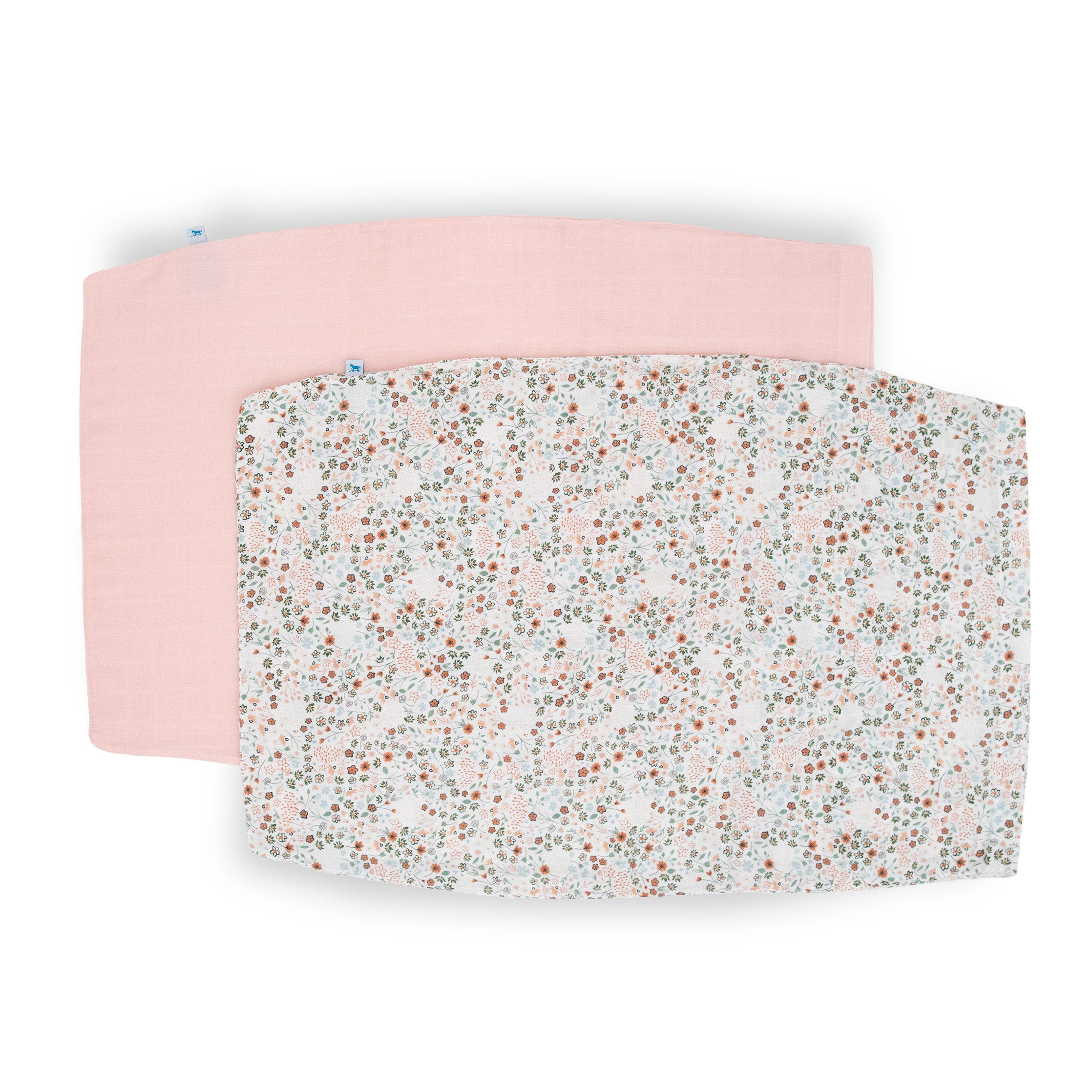 Cotton Muslin Pillowcase 2 Pack - Petal Press