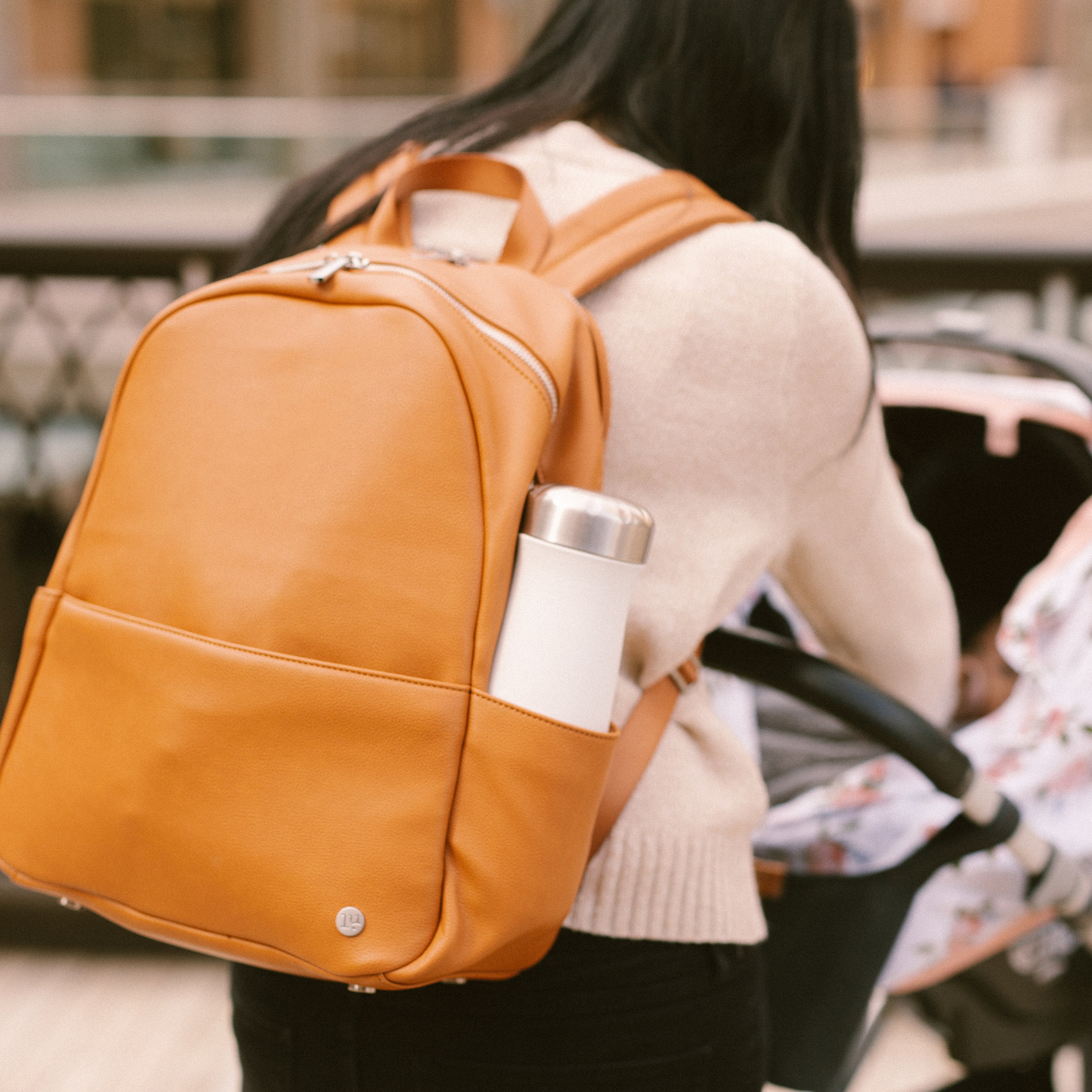 Brooke Backpack - Brown – Initial Outfitters