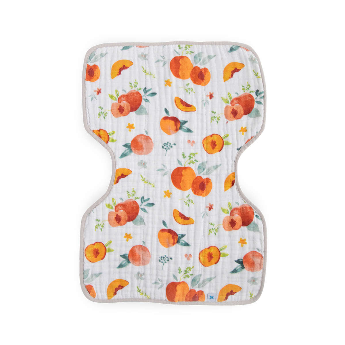 Cotton Muslin Burp Cloth Peach Little Unicorn USA