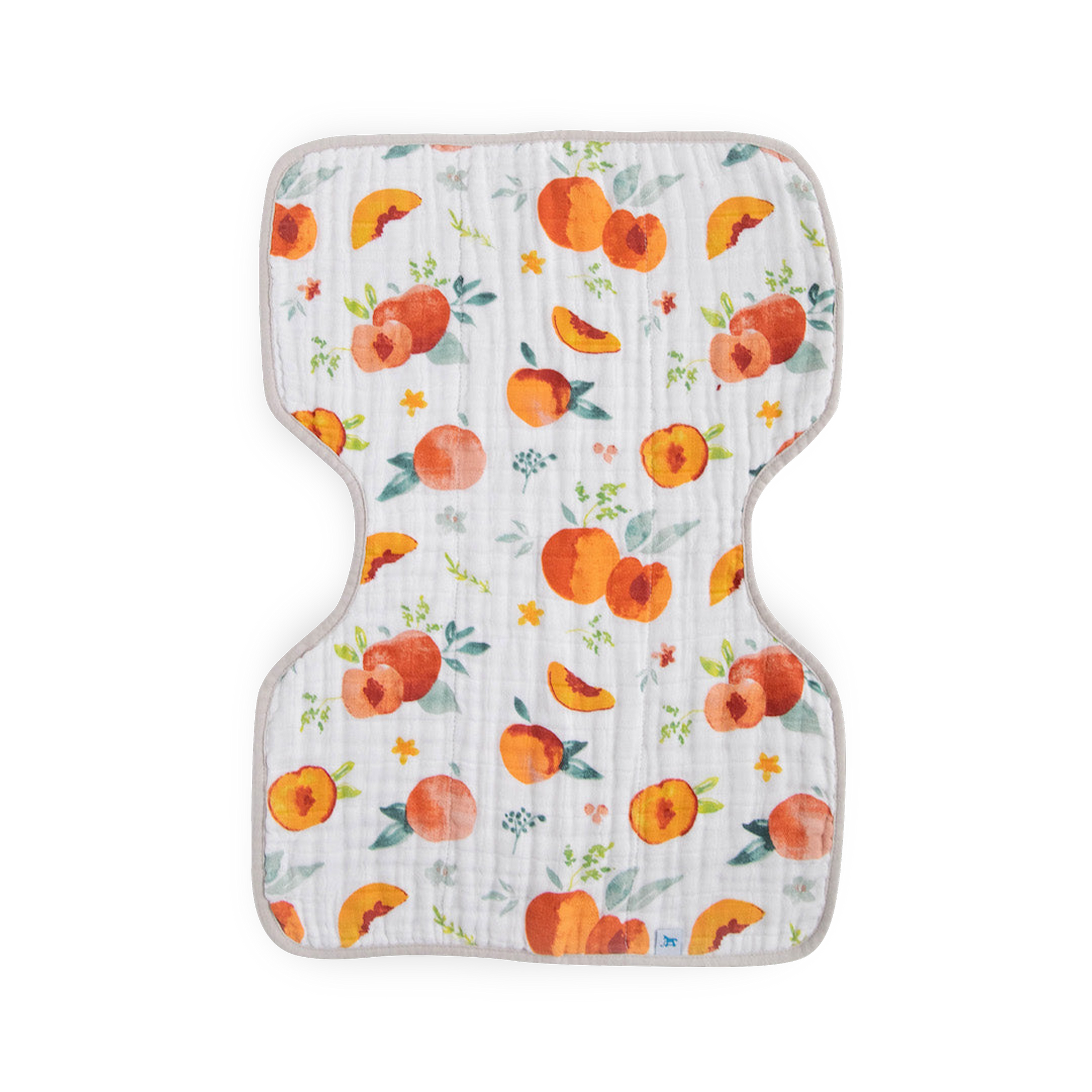 Cotton Muslin Burp Cloth Peach Little Unicorn USA