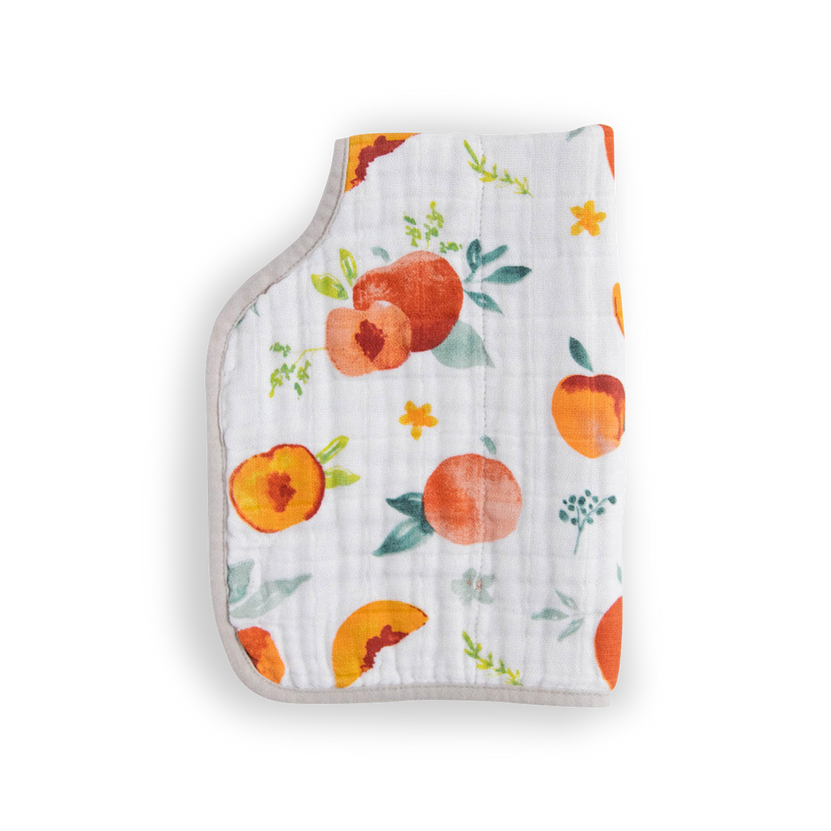 Cotton Muslin Burp Cloth Peach Little Unicorn USA