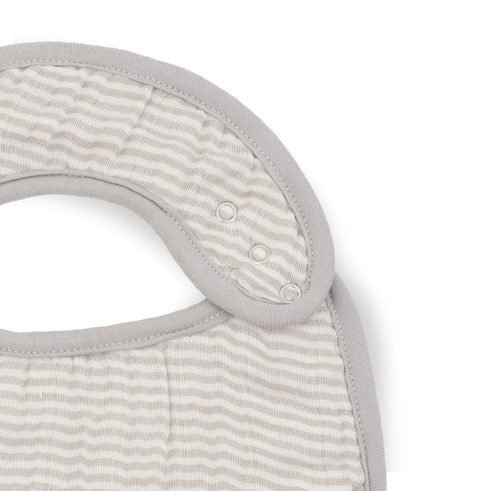 Organic Cotton Muslin Classic Bib 3 Pack - Rosie