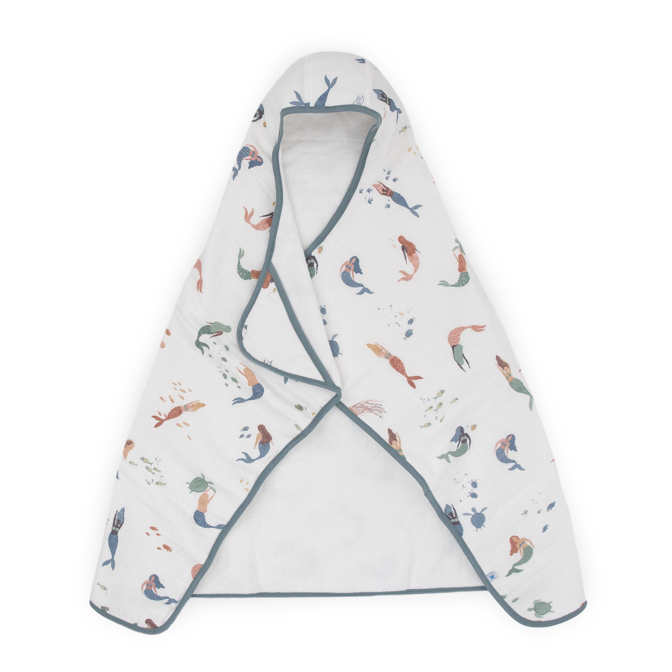 Toddler Hooded Towel - Mermaids