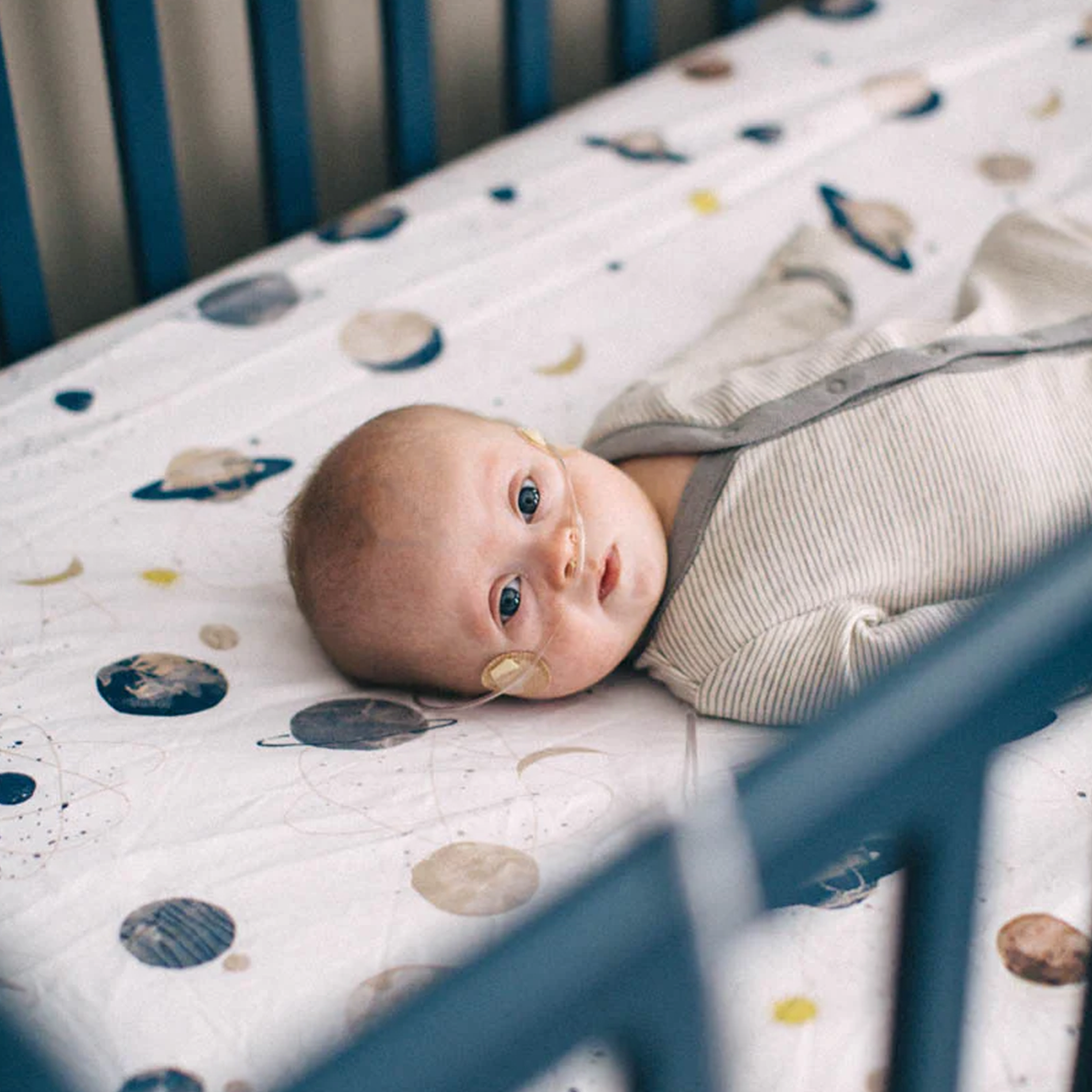 Born baby bed deals sheet