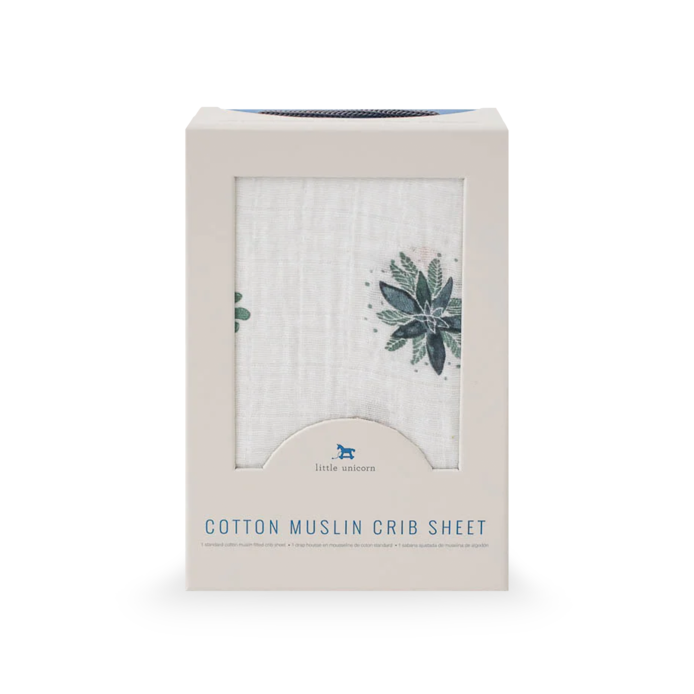 Cotton Muslin Crib Sheet Prickle Pots