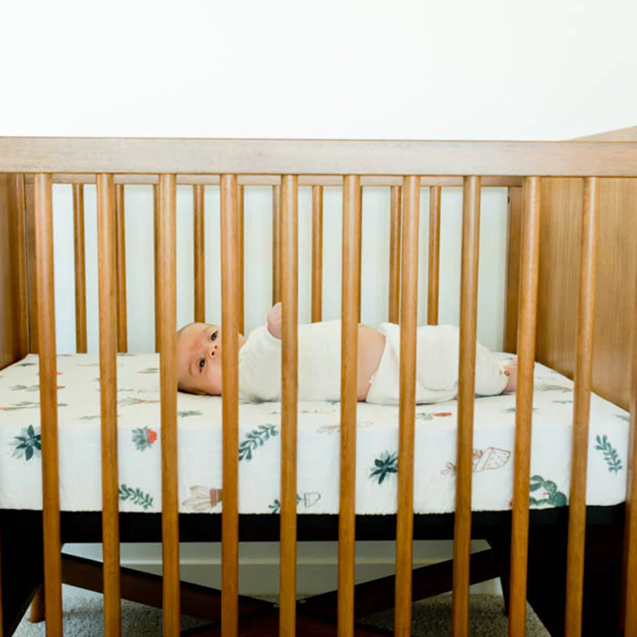 Cotton Muslin Crib Sheet Prickle Pots