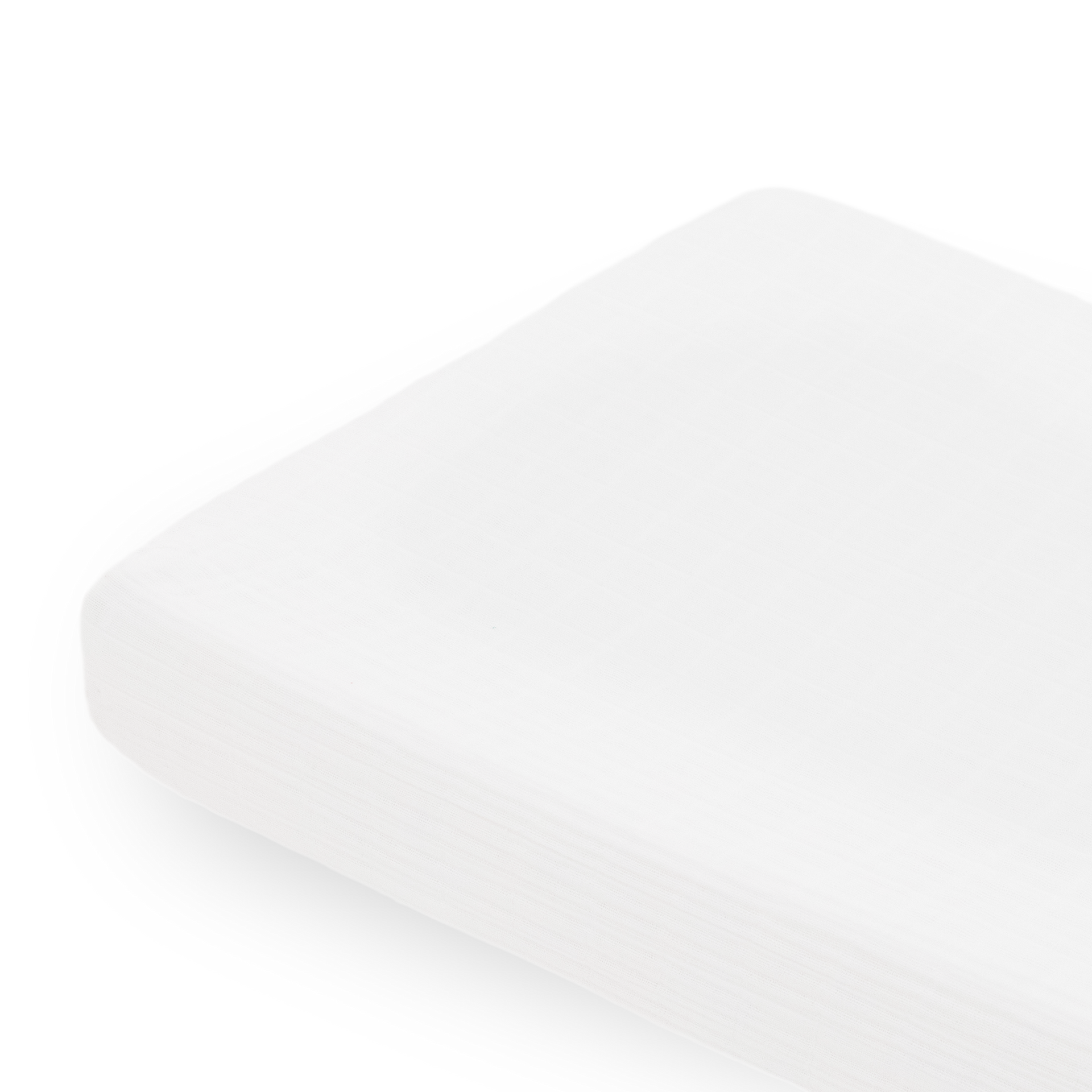 Cotton Muslin Changing Pad Cover White Little Unicorn USA