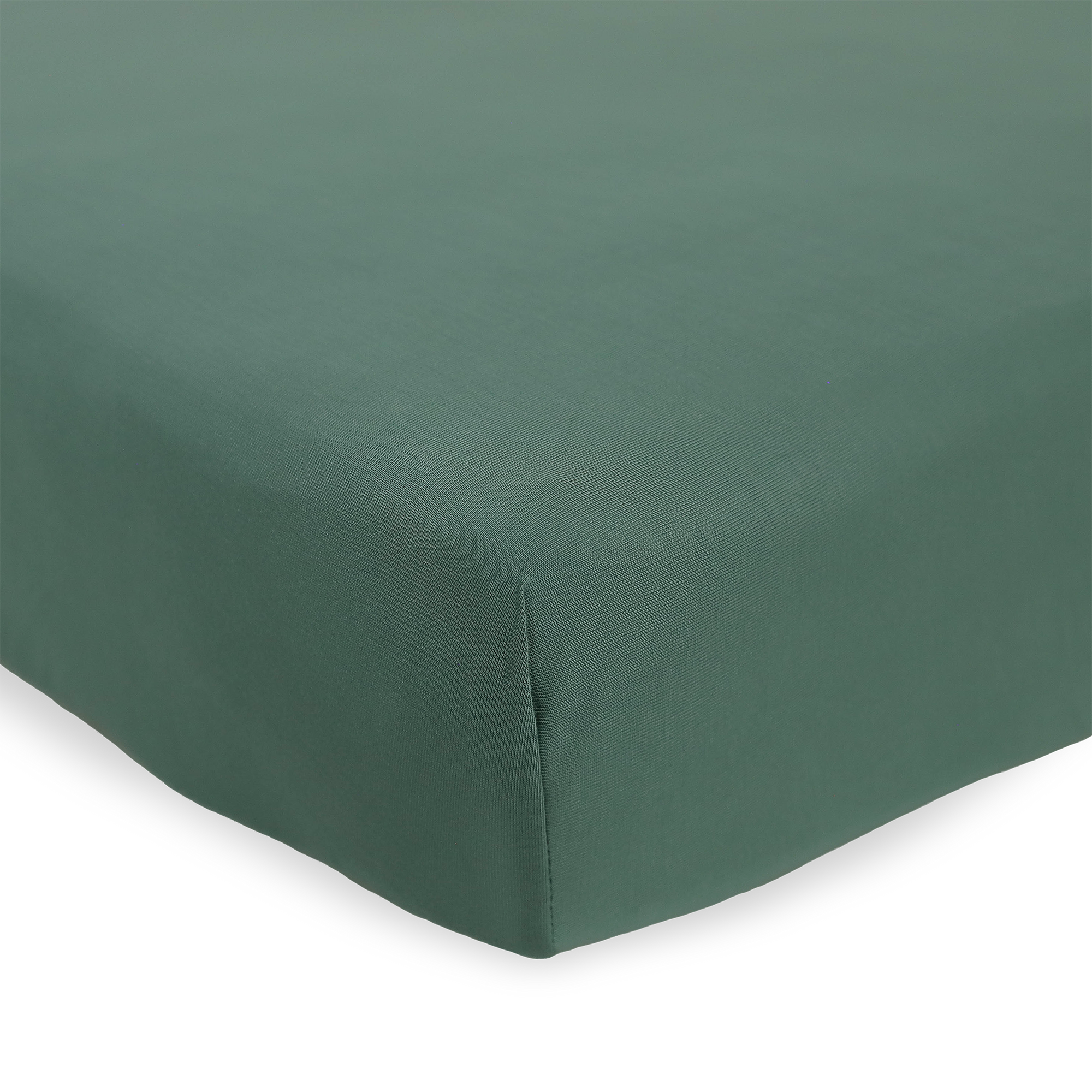 Stretch Knit Crib Sheet - Pine
