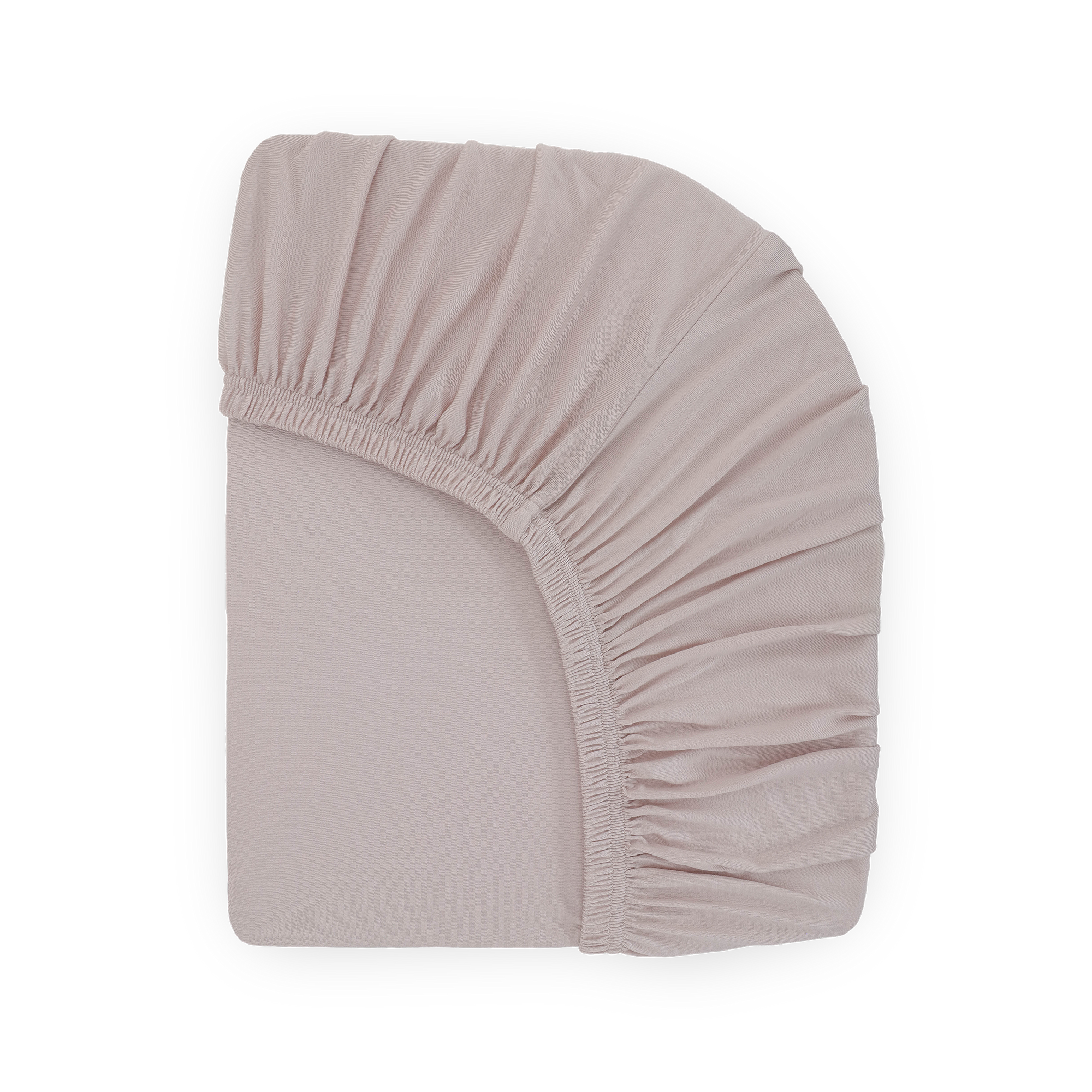 Stretch Knit Mini Crib Sheet - Soft Blush
