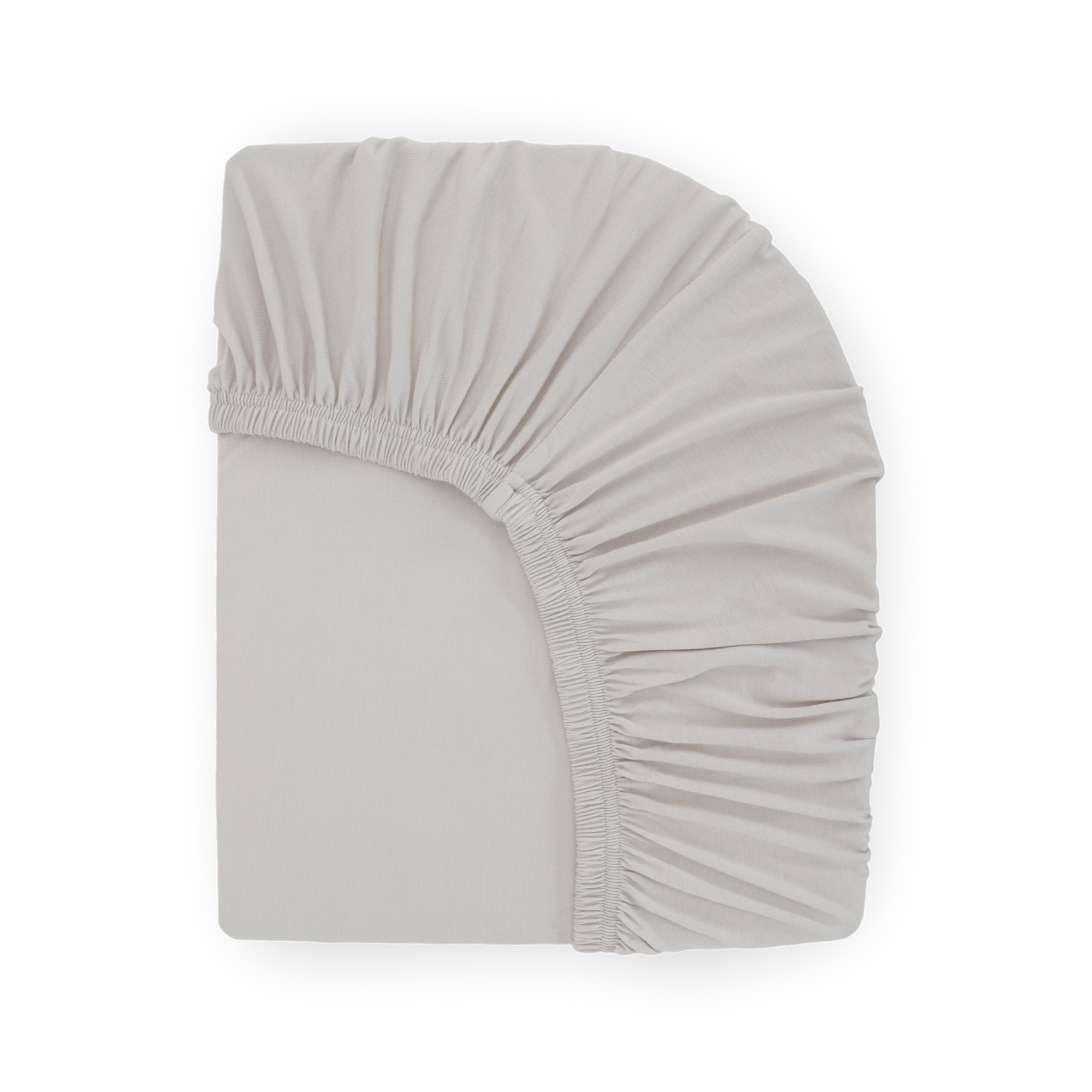 Stretch Knit Mini Crib Sheet - Pebble