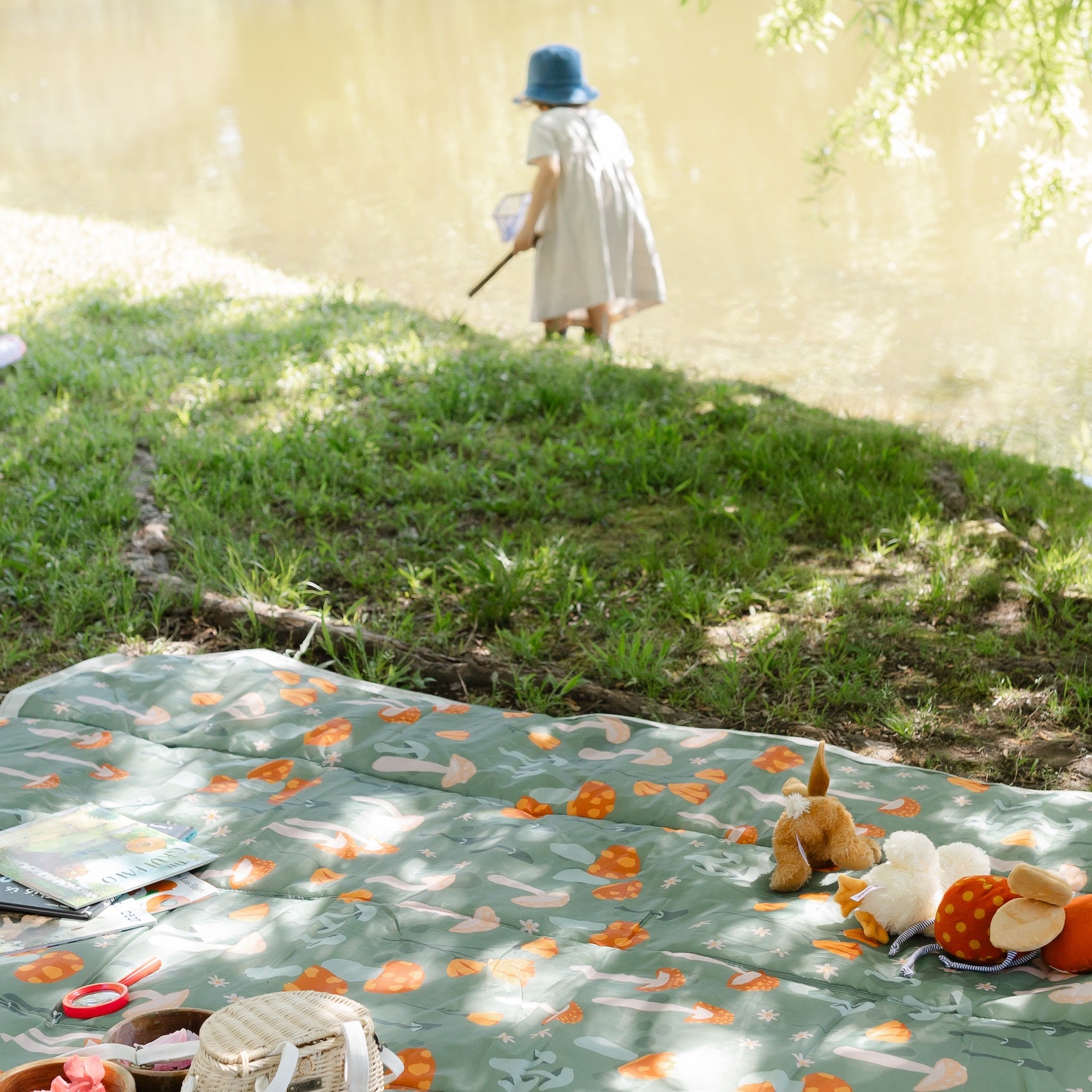 In the weeds picnic blanket store