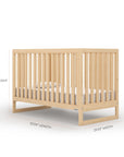 dadada Baby Austin 3-in-1 Convertible Crib