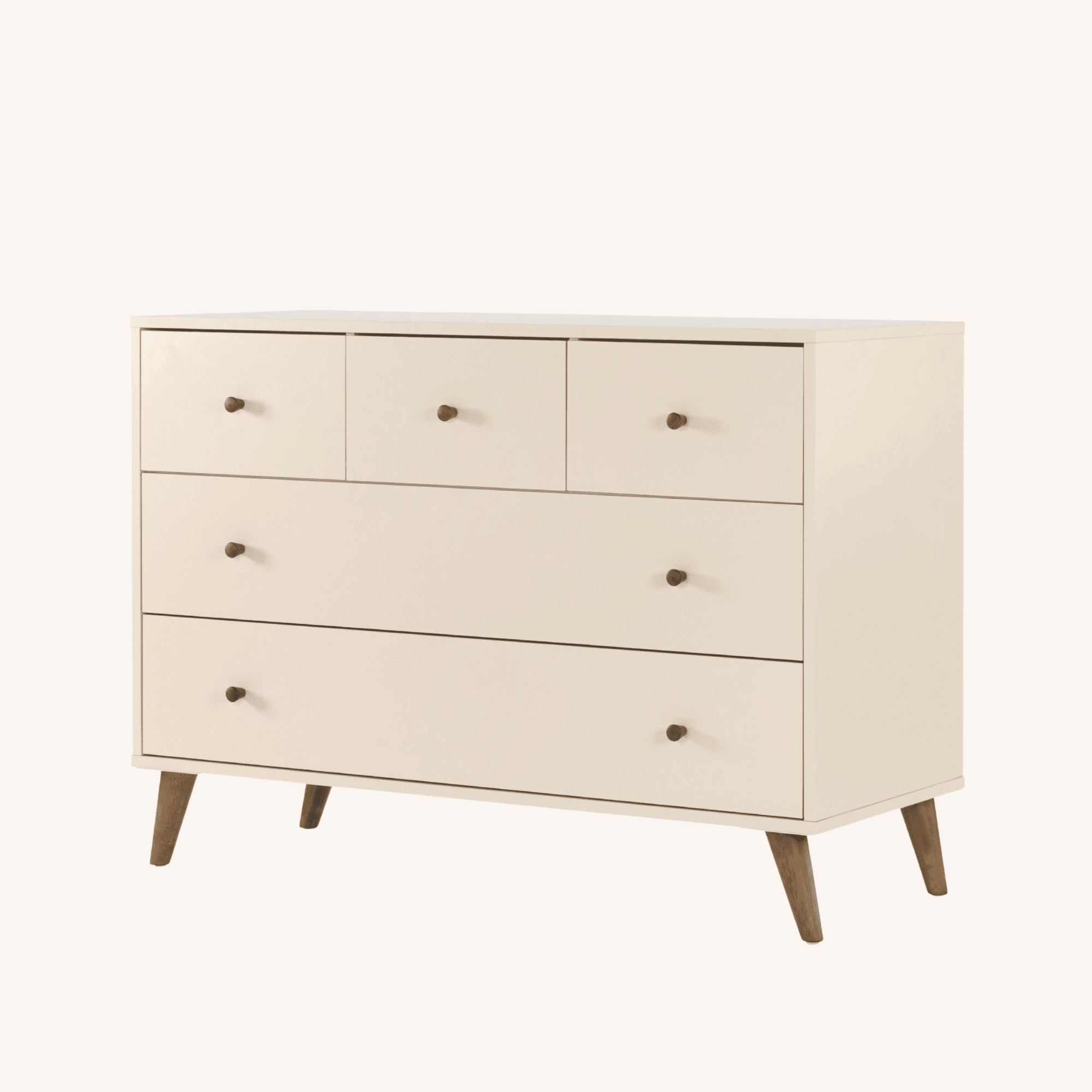 dadada Baby Austin 5-Drawer Nursery Dresser
