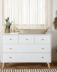 dadada Baby Austin 5-Drawer Nursery Dresser