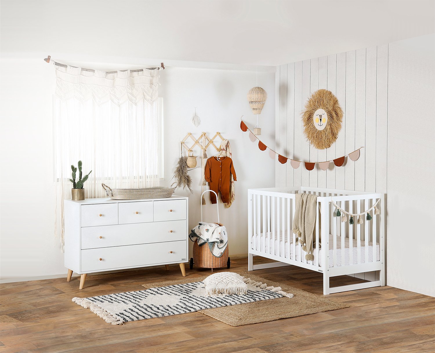 boho nursery dresser Boho California Dreaming Nursery for Baby Girl Everyday Pursuits