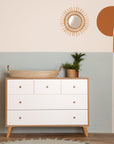 dadada Baby Austin 5-Drawer Nursery Dresser