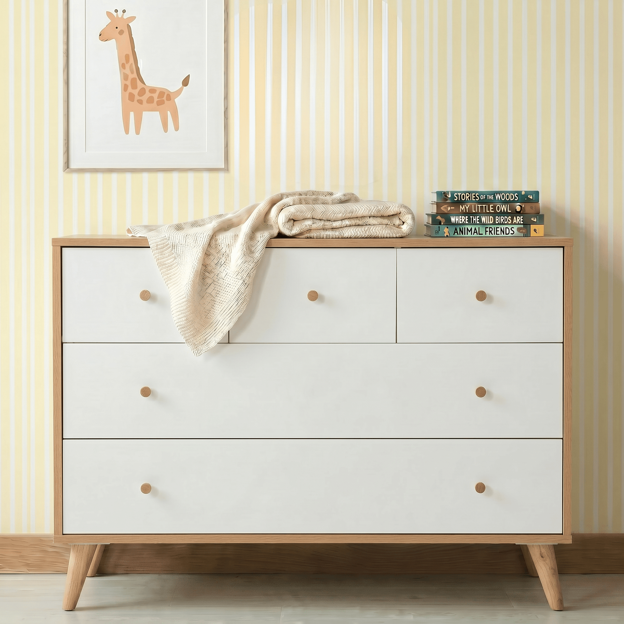all modern dorinda dresser dadada Austin 5-Drawer Dresser