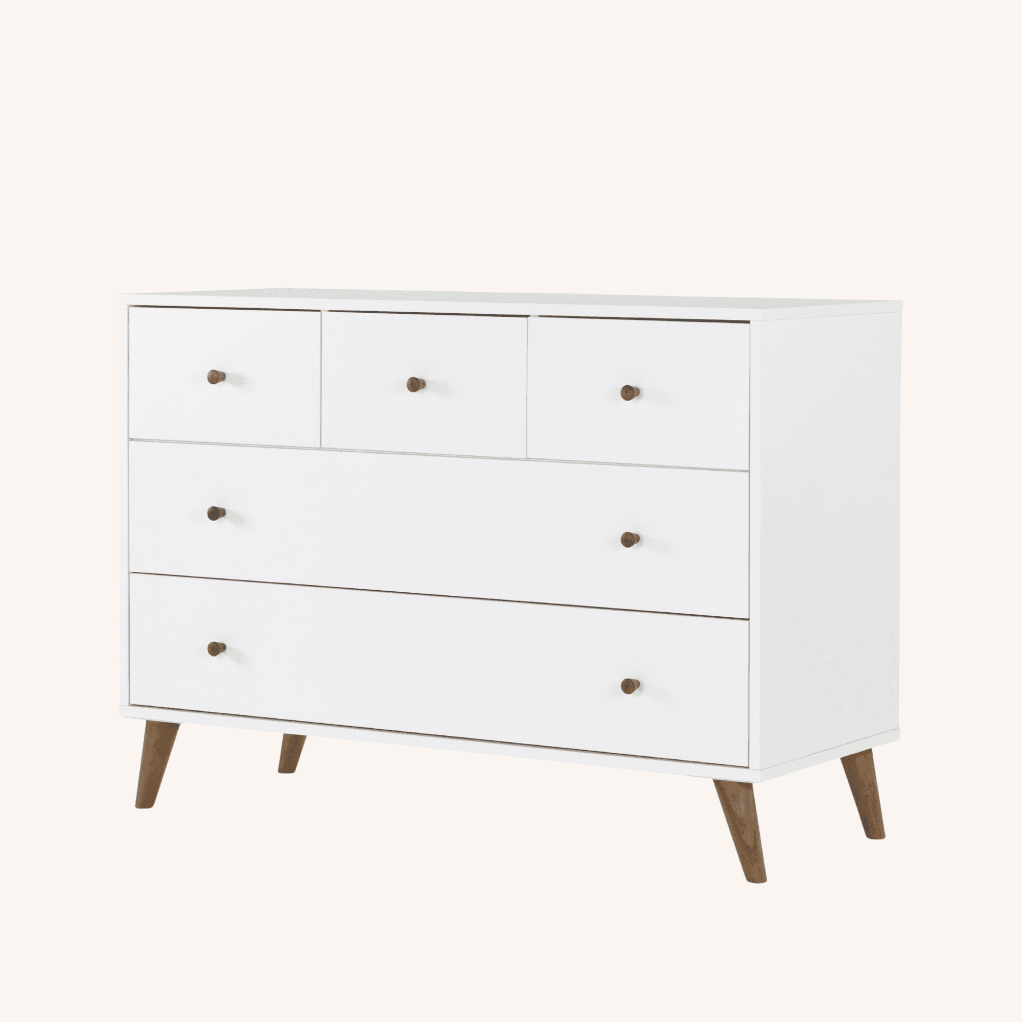 dadada Baby Austin 5-Drawer Nursery Dresser